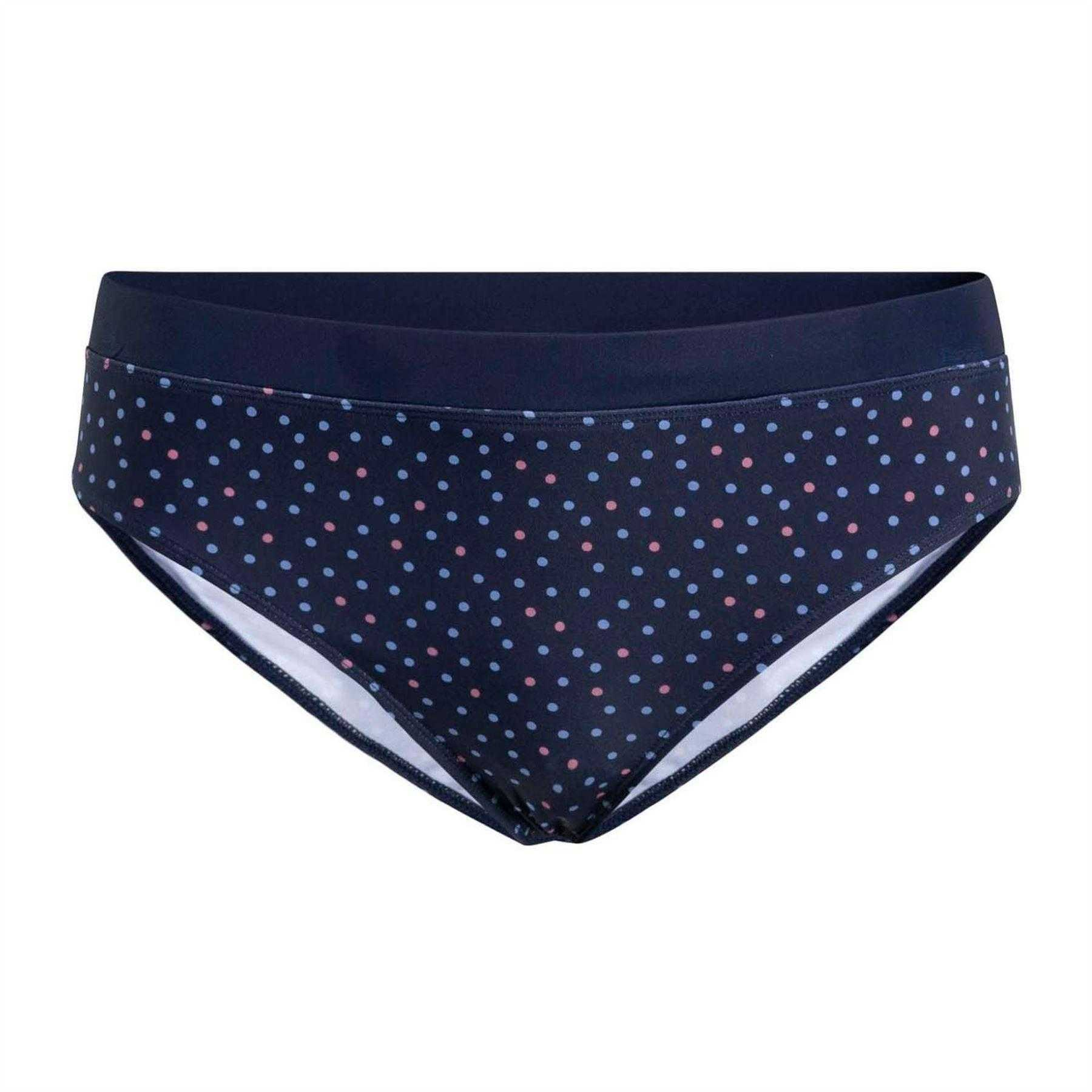 Culotte de bain à taille élastiquée motif/style à pois, TRESPASS