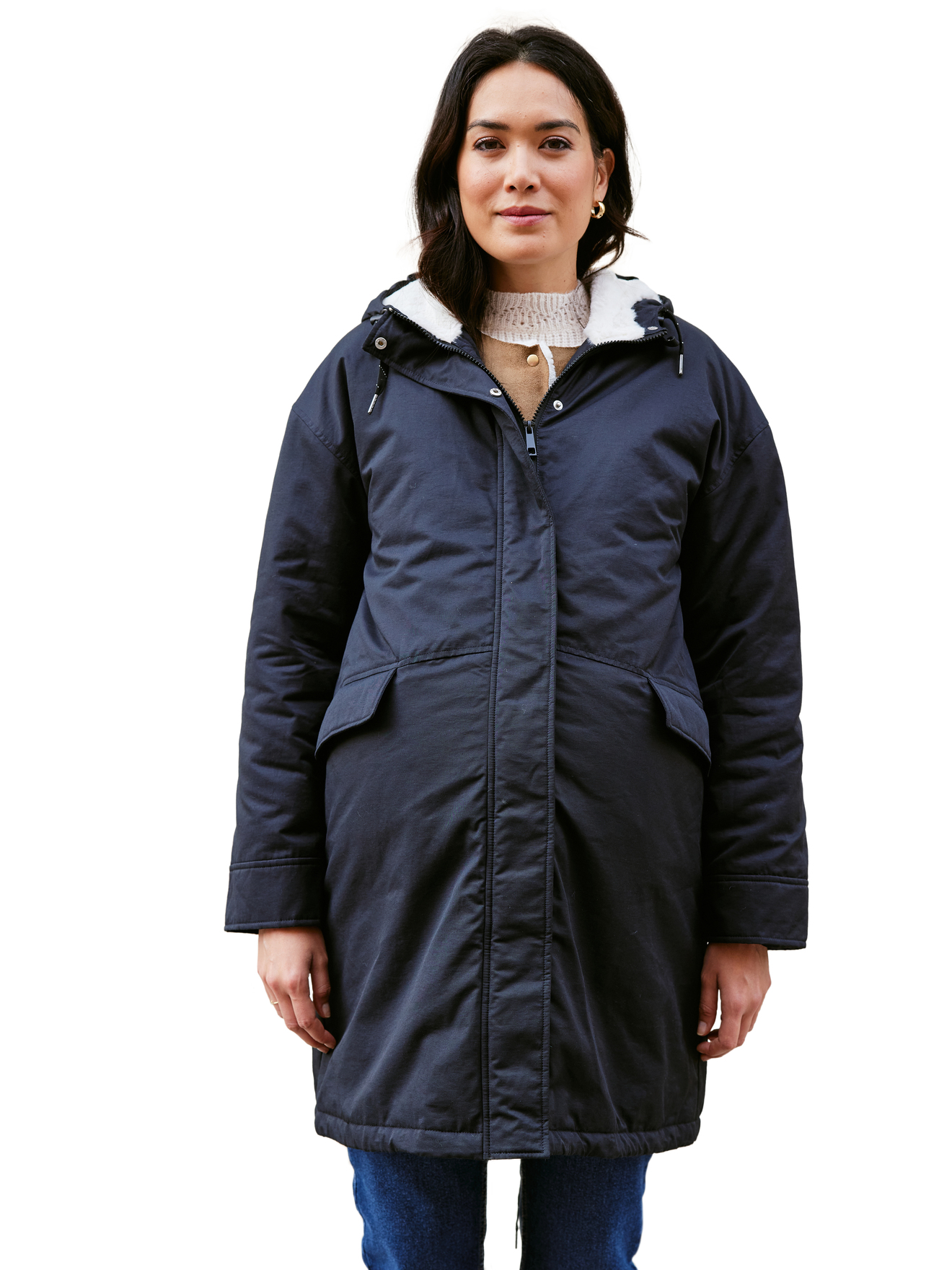 Parka évolutive 5 en 1 avec protège- grossesse et post-grossesse, ENVIE DE FRAISE