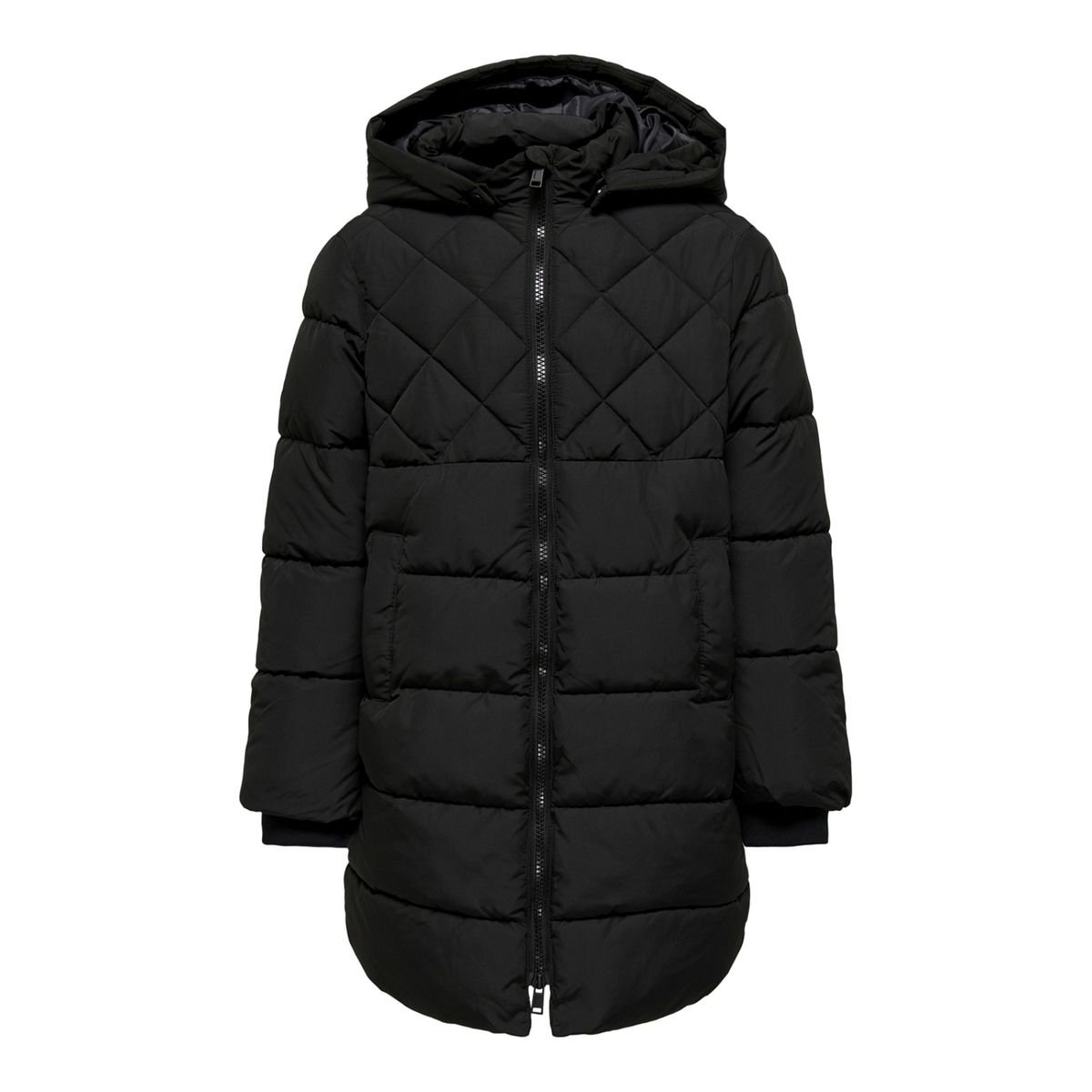 Manteau discount noir fille