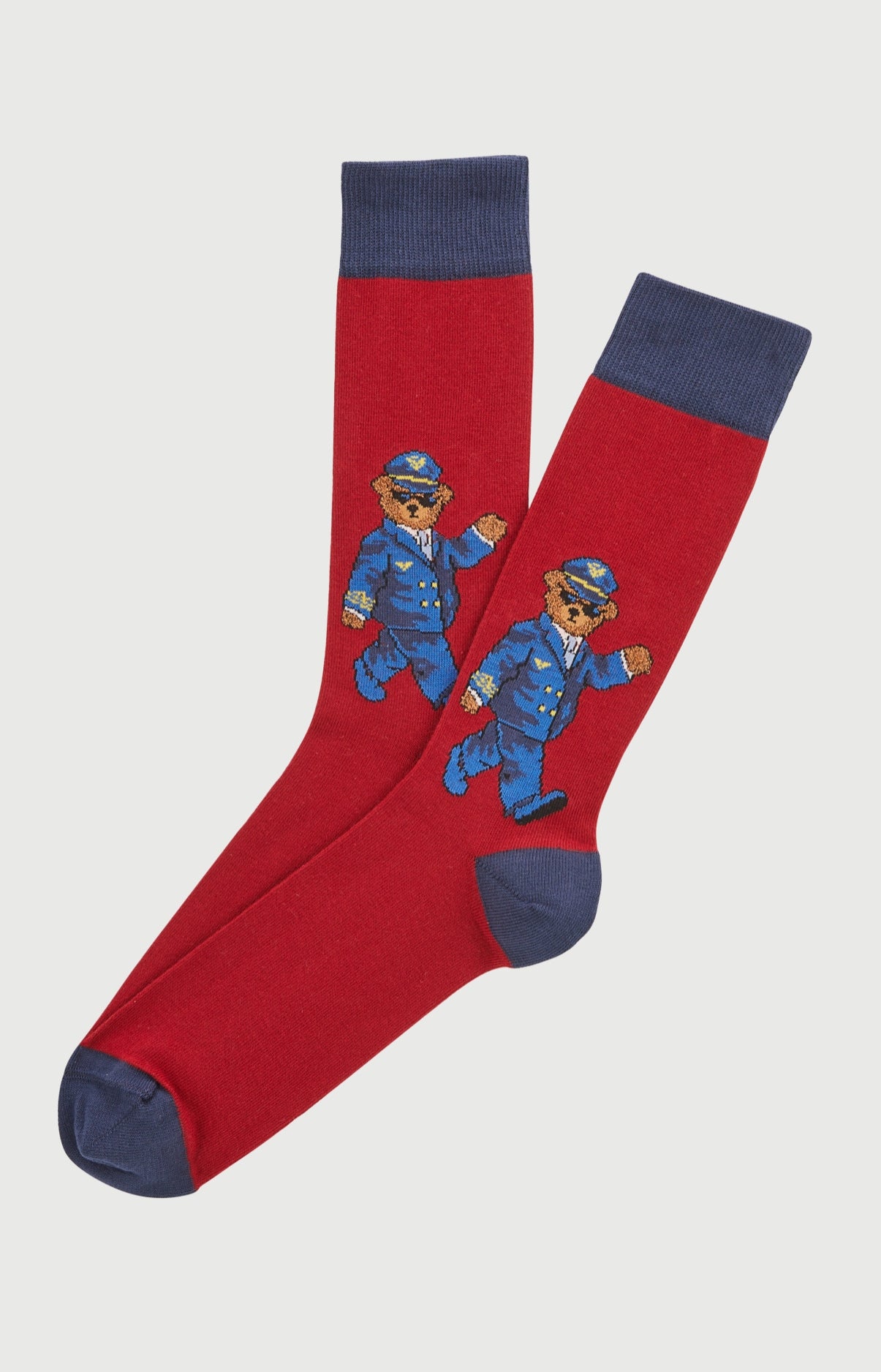 Chaussettes en coton imprimé Pilote de lit, ARTHUR