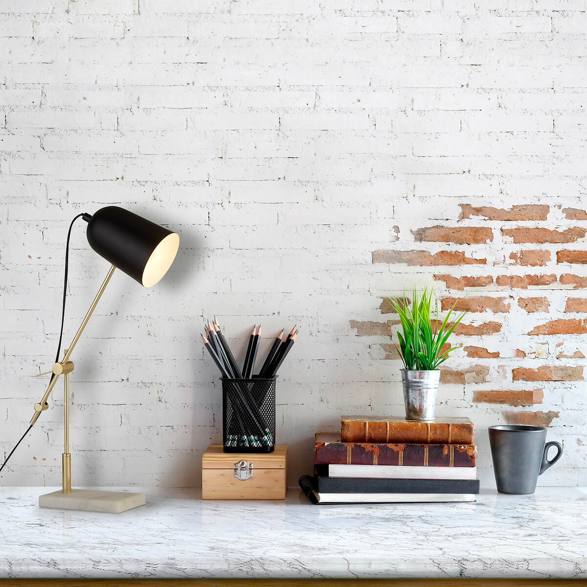 Gold adjustable desk lamp deals