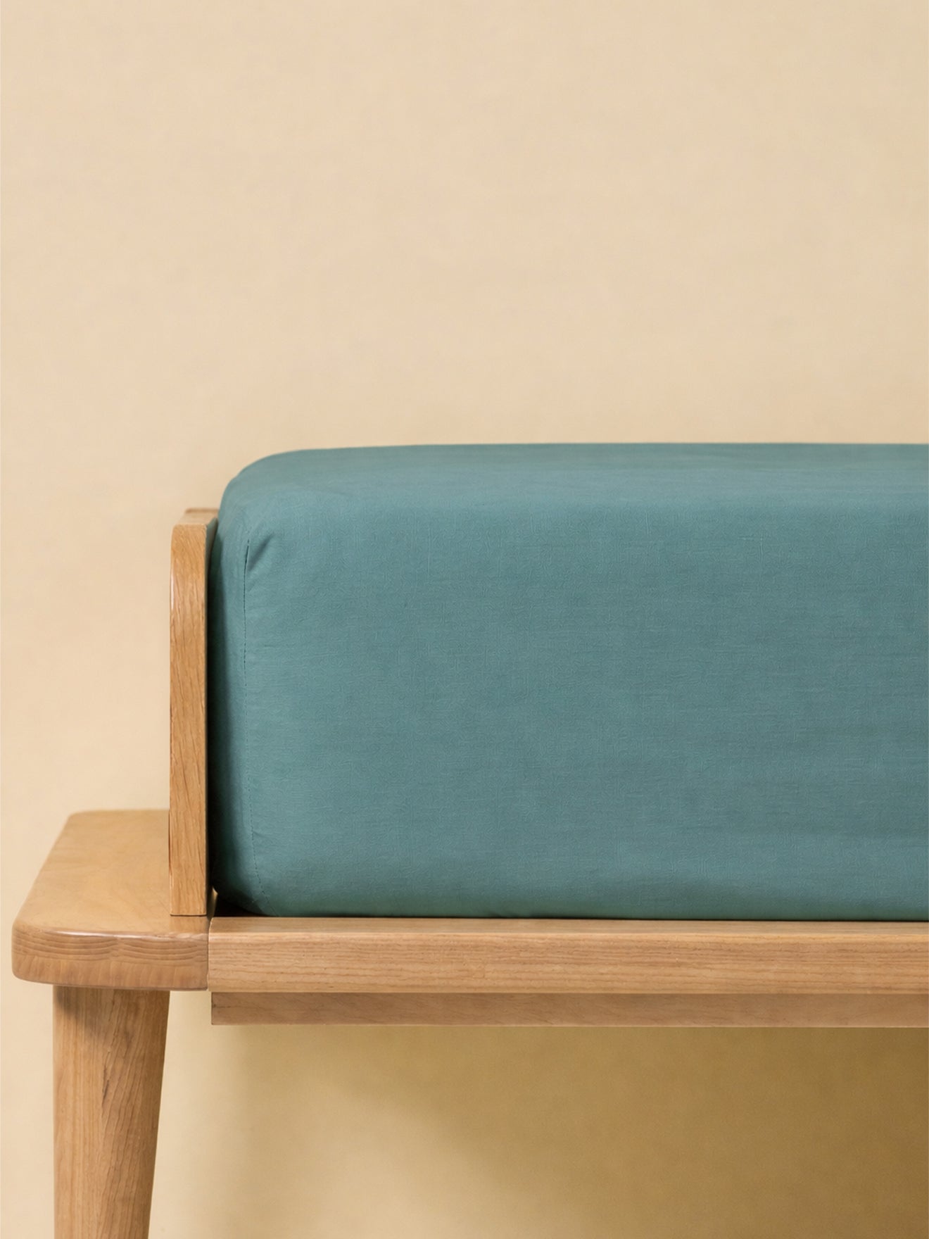 Drap-housse uni percale de coton, CYRILLUS