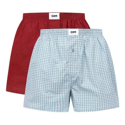 Pack of 2 Boxers in Cotton DIM