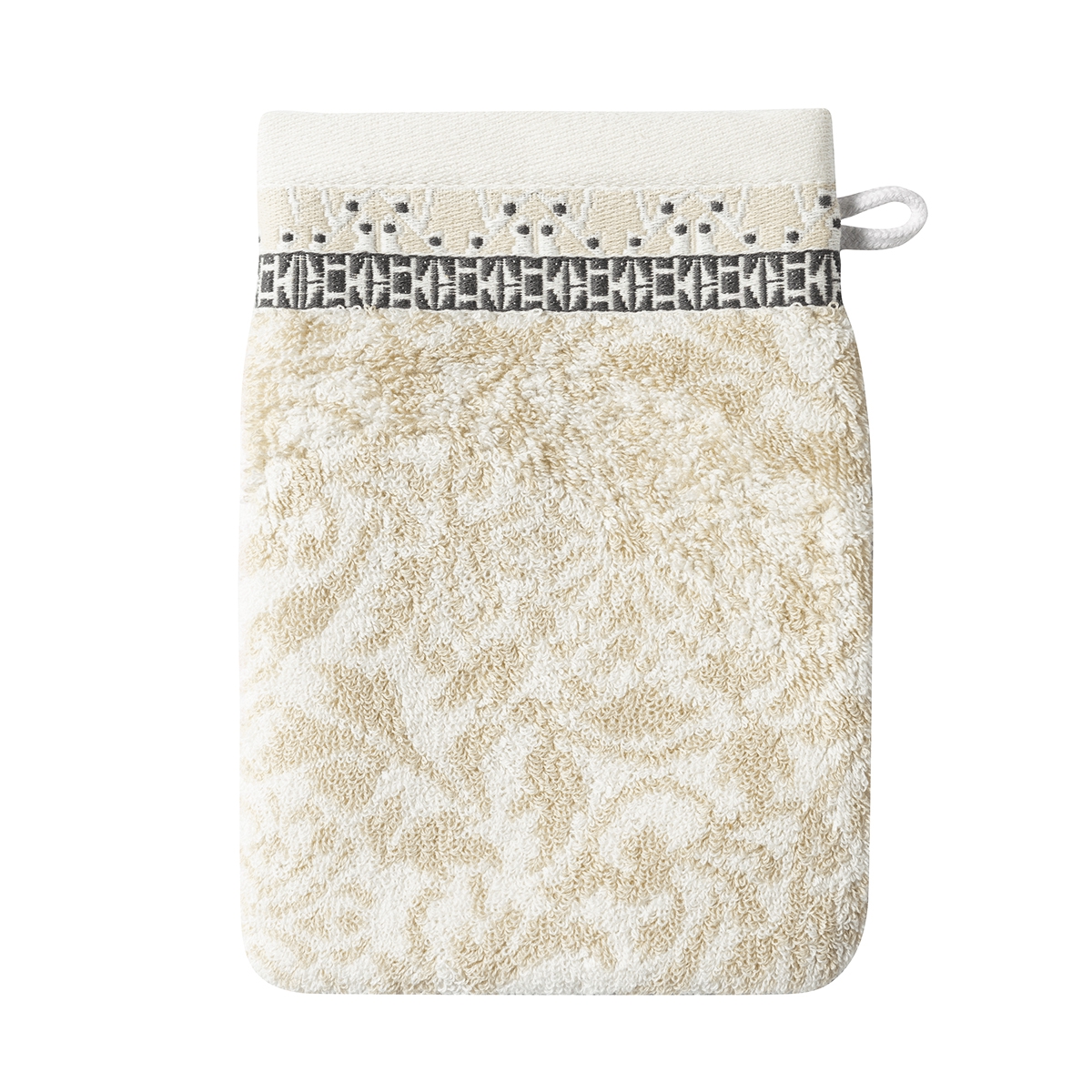 Gant de toilette 550 g/m², CHARME, LE JACQUARD FRANCAIS