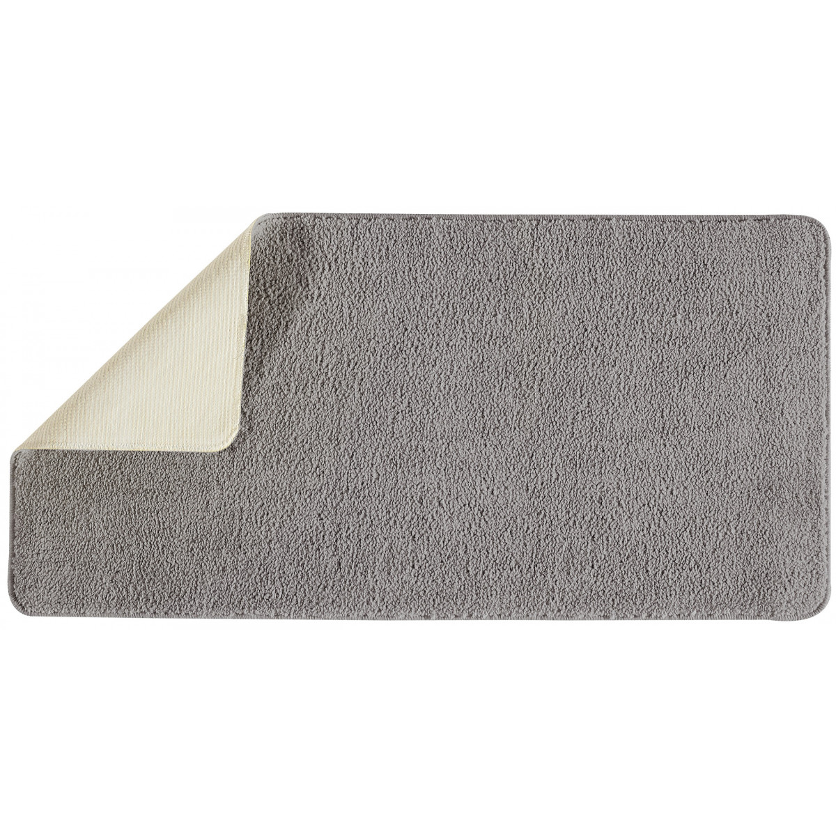 Tapis de bain uni 60x120 en polyester POLYNESIE, GUY LEVASSEUR
