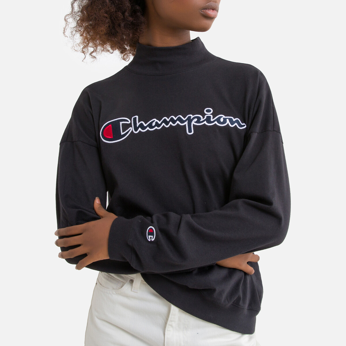 champion t shirt embroidered