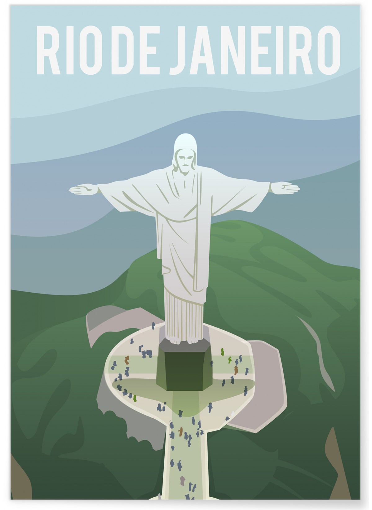 Affiche Rio de Janeiro 2, L'AFFICHERIE