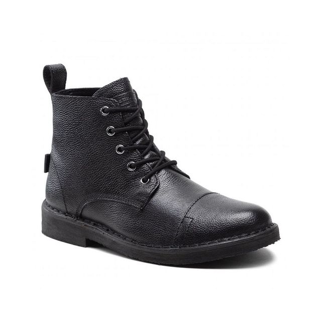 Boots en cuir track Levi s La Redoute