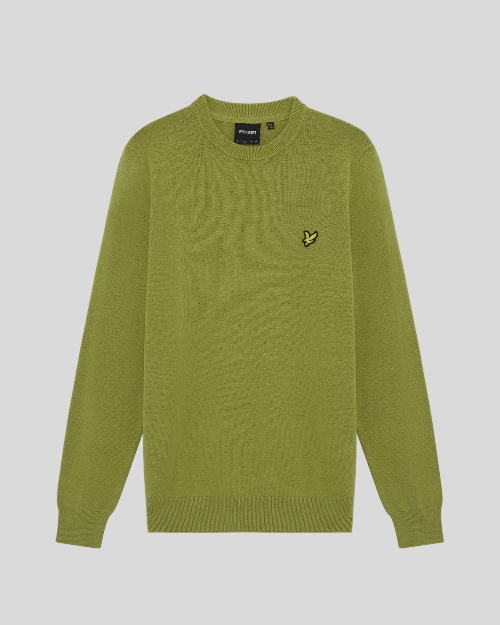 Pull en coton col rond, LYLE & SCOTT