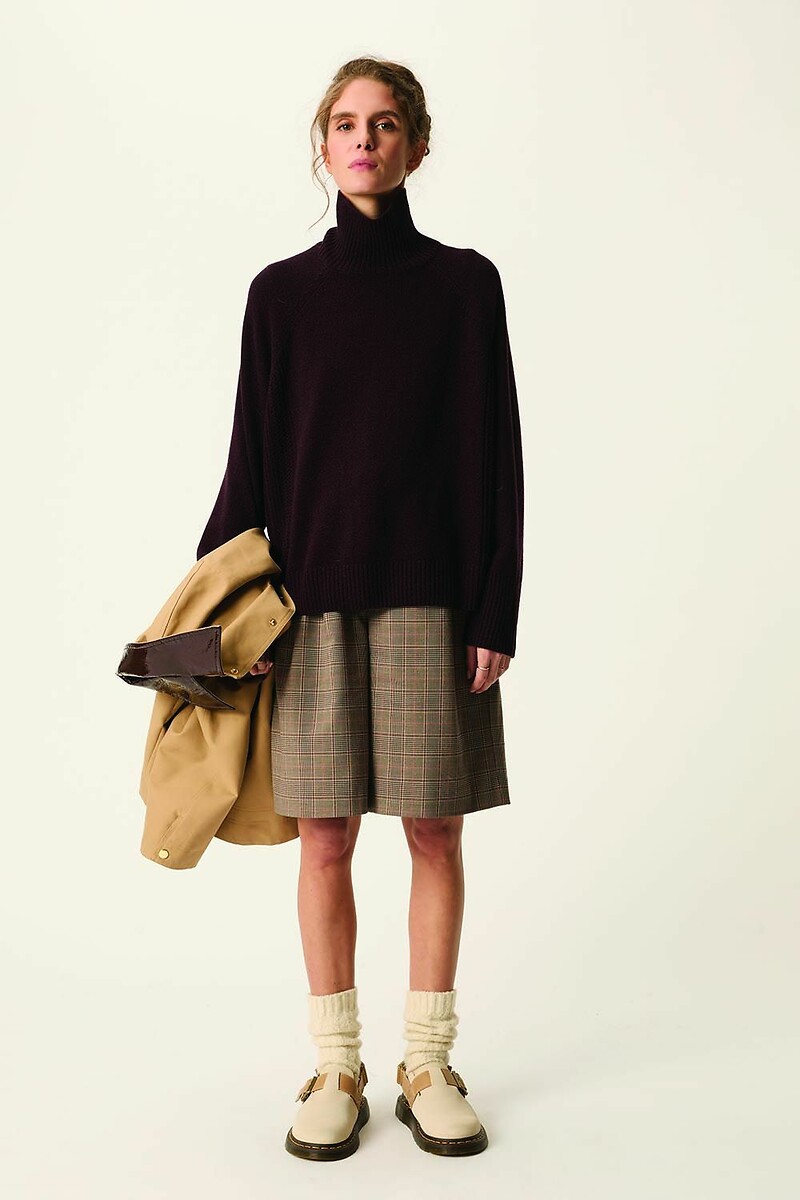 Aramis Wool High Neck Jumper, DES PETITS HAUTS