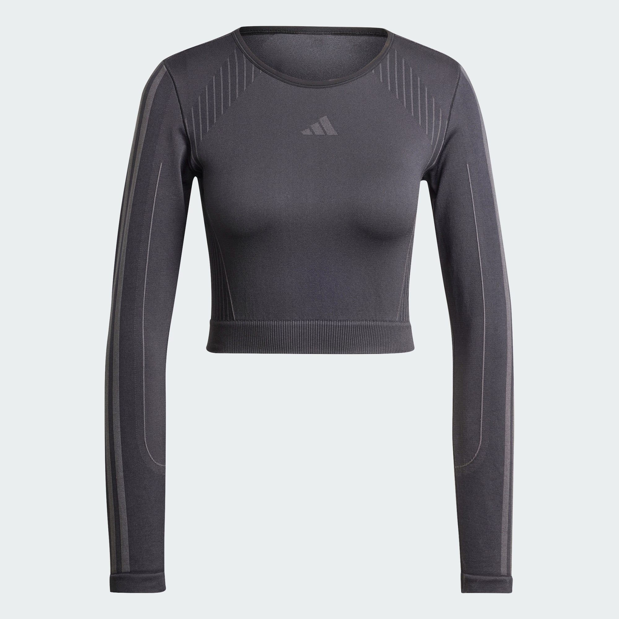 T-shirt manches longues maille, adidas Performance