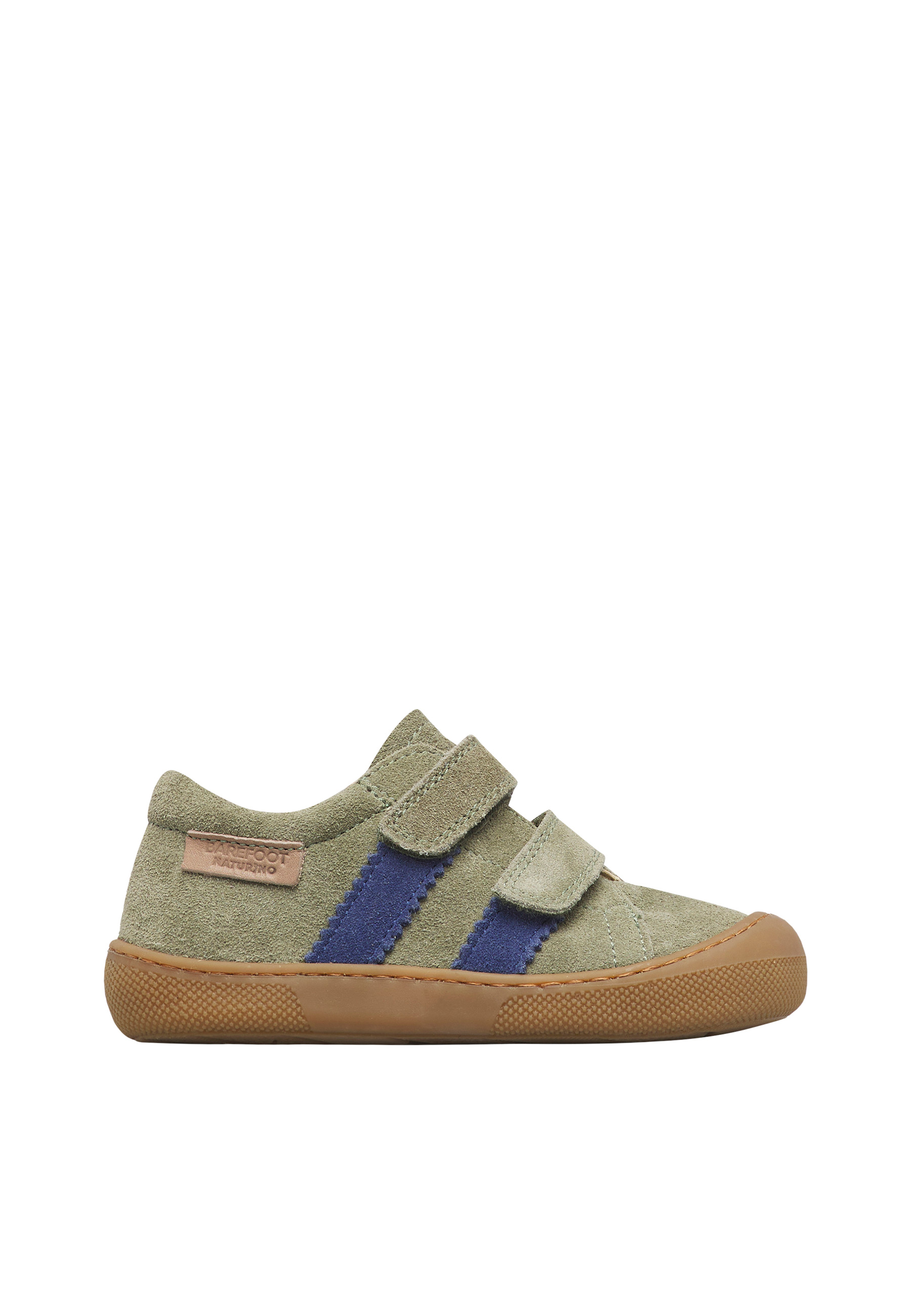 Chaussures premiers pas en suède BAREFOOT BISY VL, NATURINO