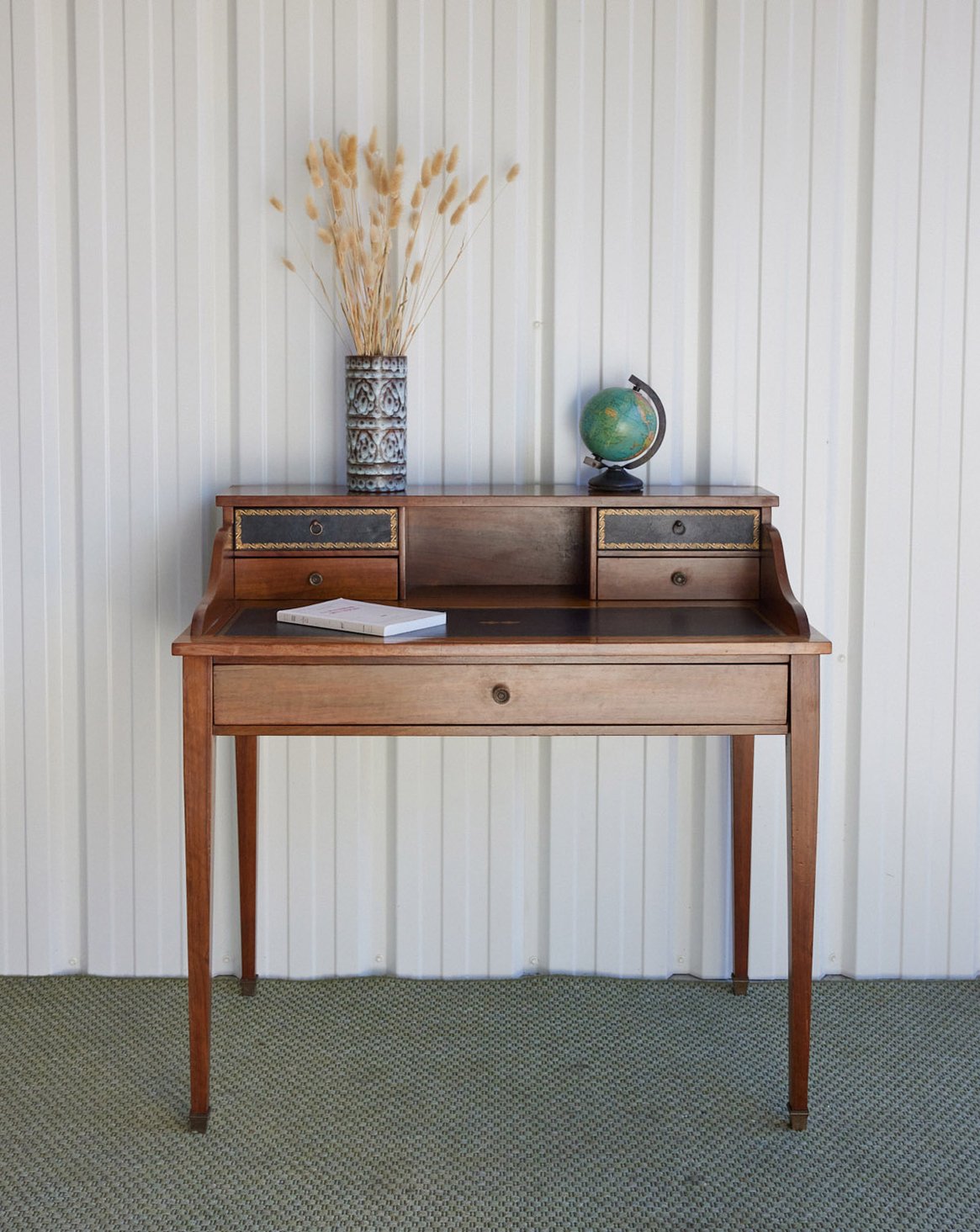 Bureau ancien en bois Edouard N°1082 - Bon état, DEBONGOUT