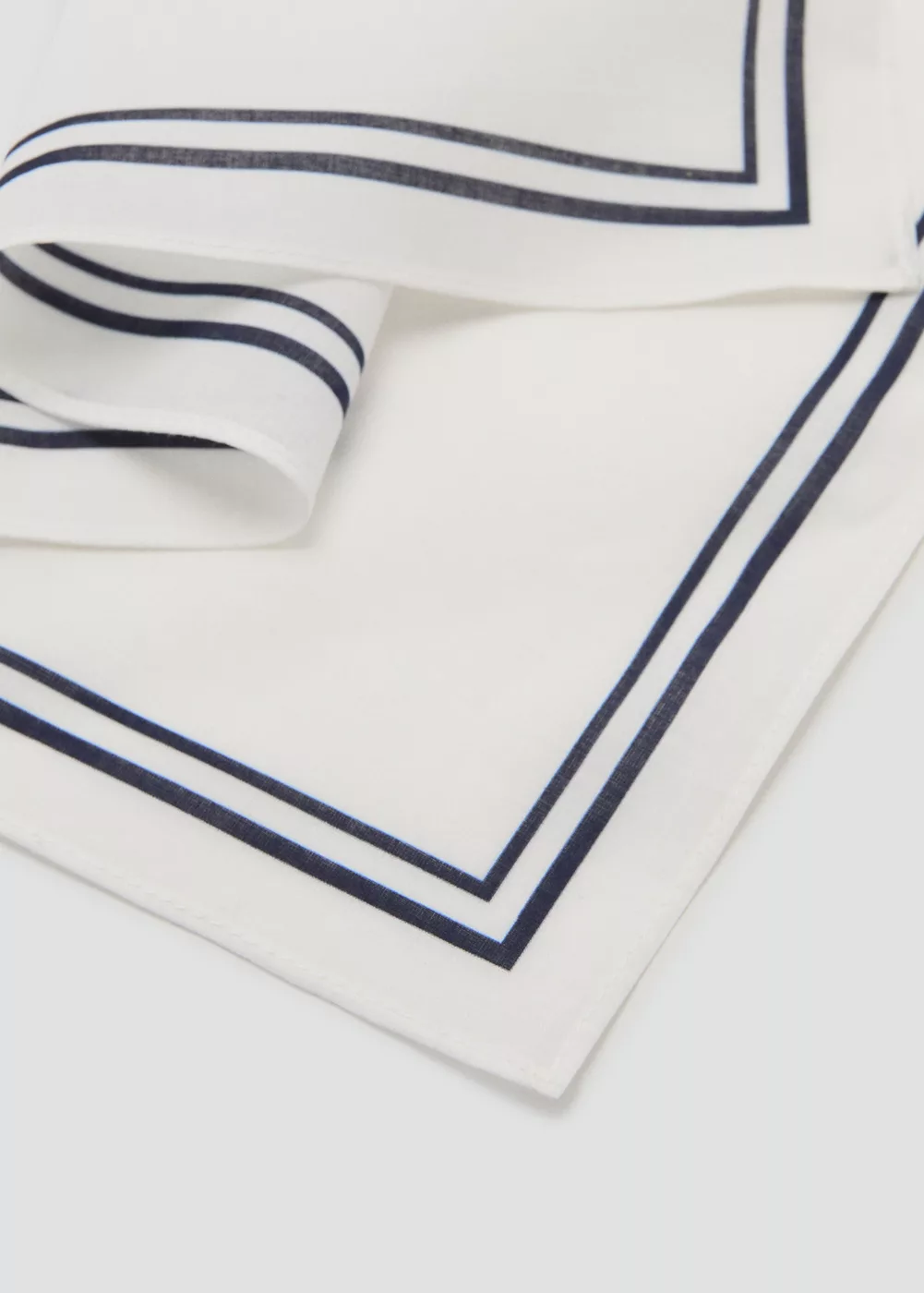 Foulard 100 % coton quadrillé, MANGO MAN