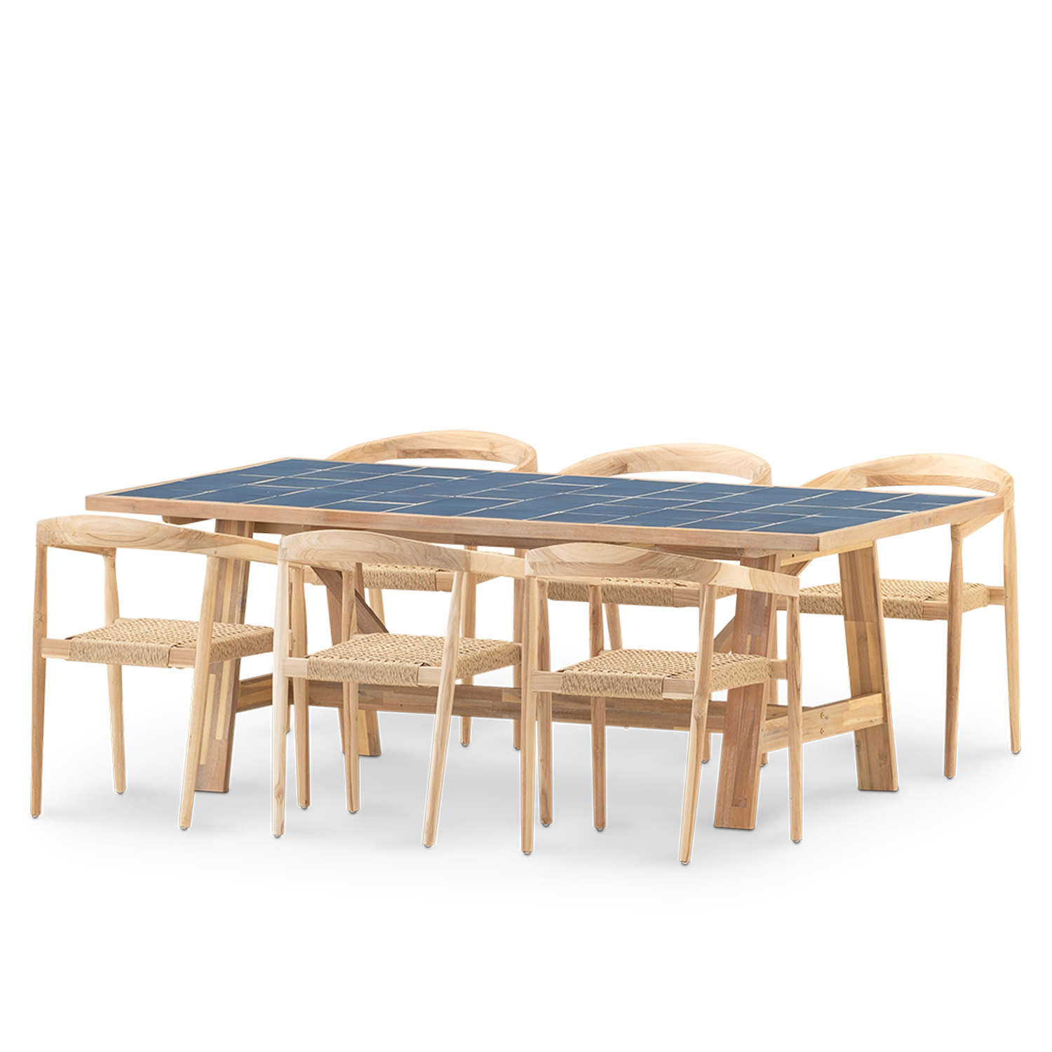 Salon de jardin, 6 fauteuils BISBAL & MODENA, DEFORA HOME