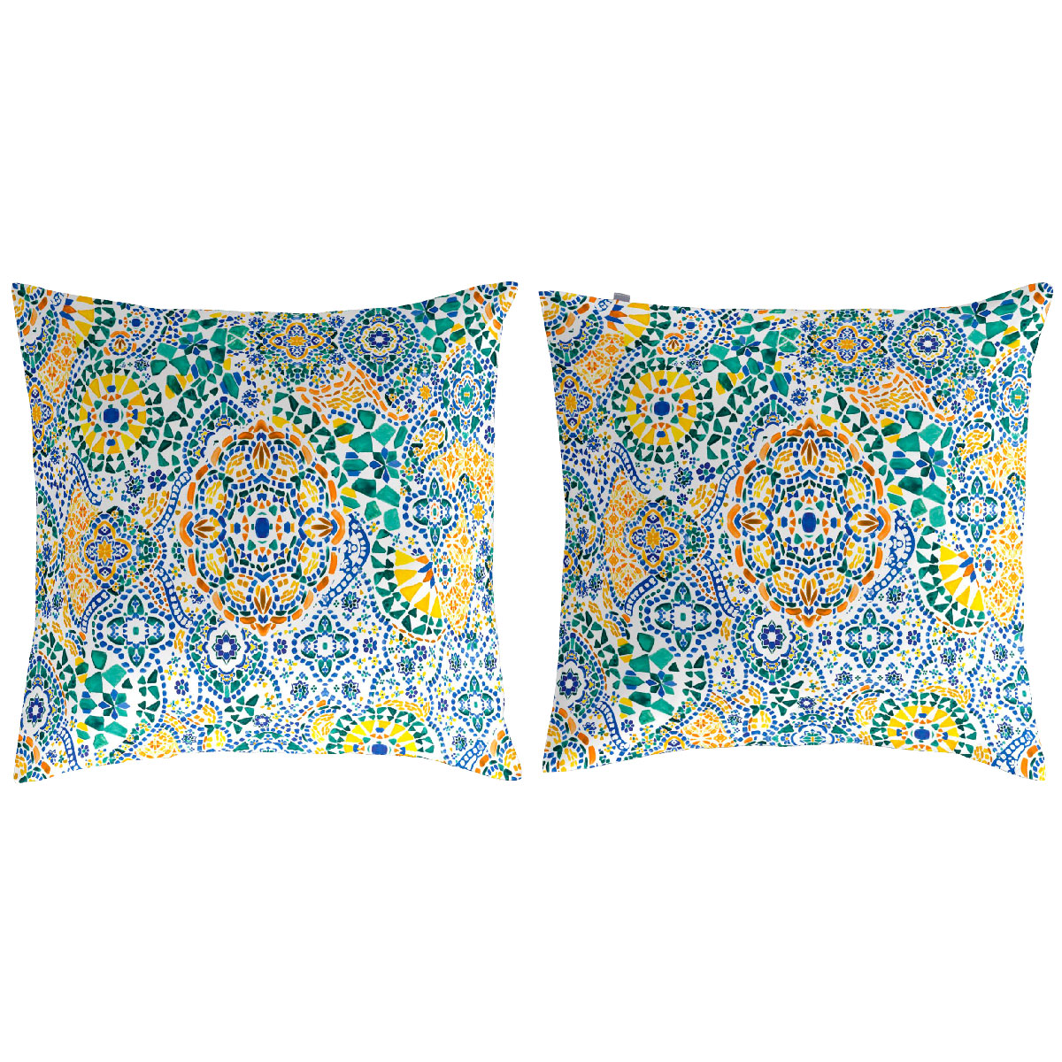 Lot de 2 taies d'oreiller en coton ENNA A, NAF NAF HOME