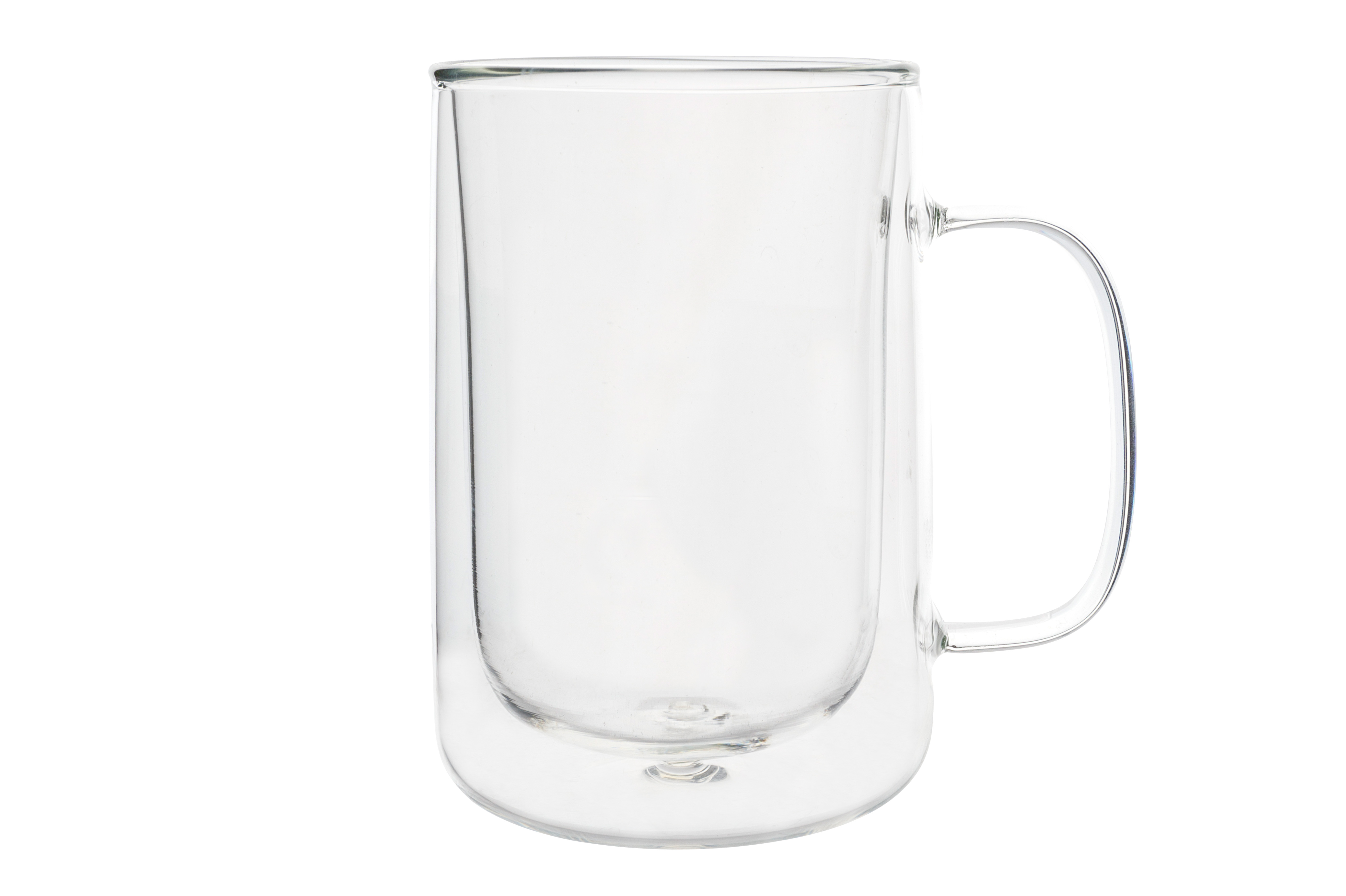 Lot de 2 tasses à cappuccino en Verre double paroi, OMAGIO, COSY&TRENDY