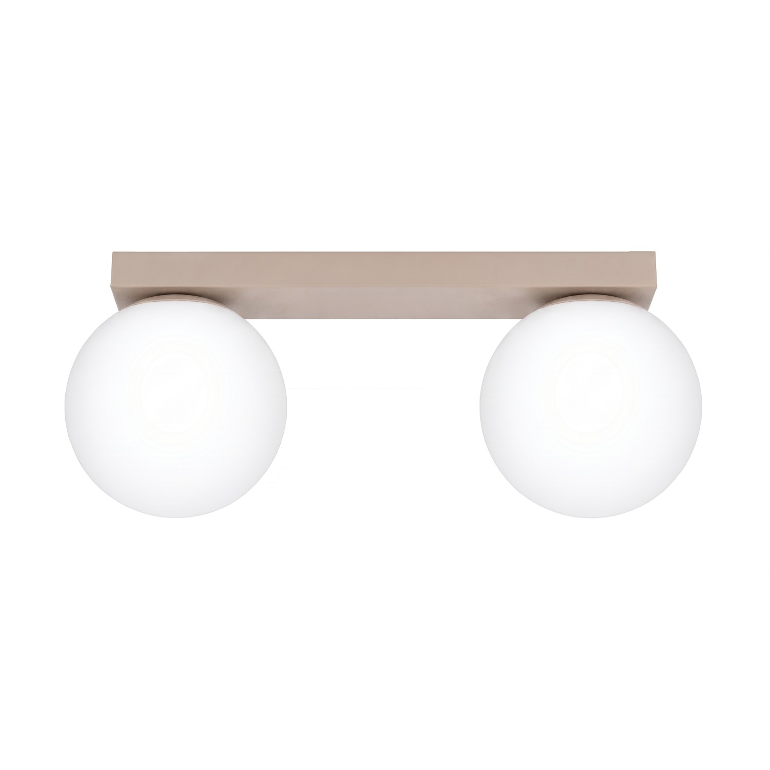 Plafonnier Acier Taupe G9 2 Yoli, EDEN