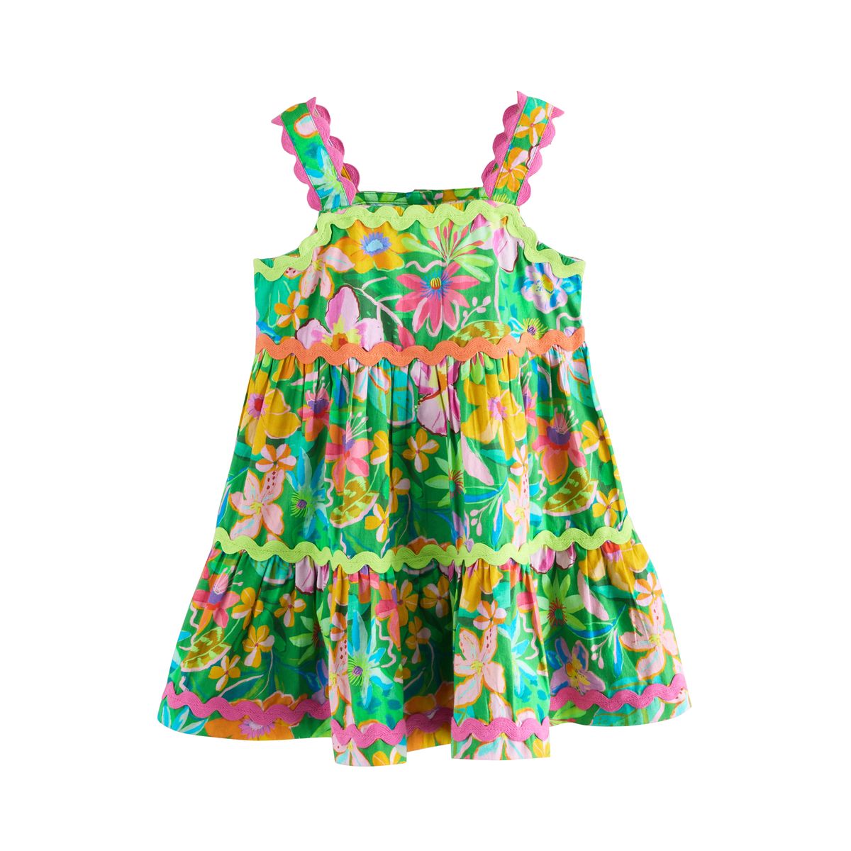 Robe d'été à bordure en croquet, NEXT