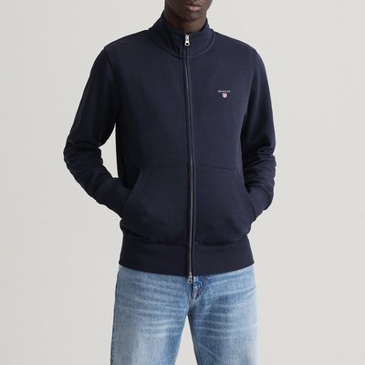 Cotton Mix Track Top with High Neck GANT