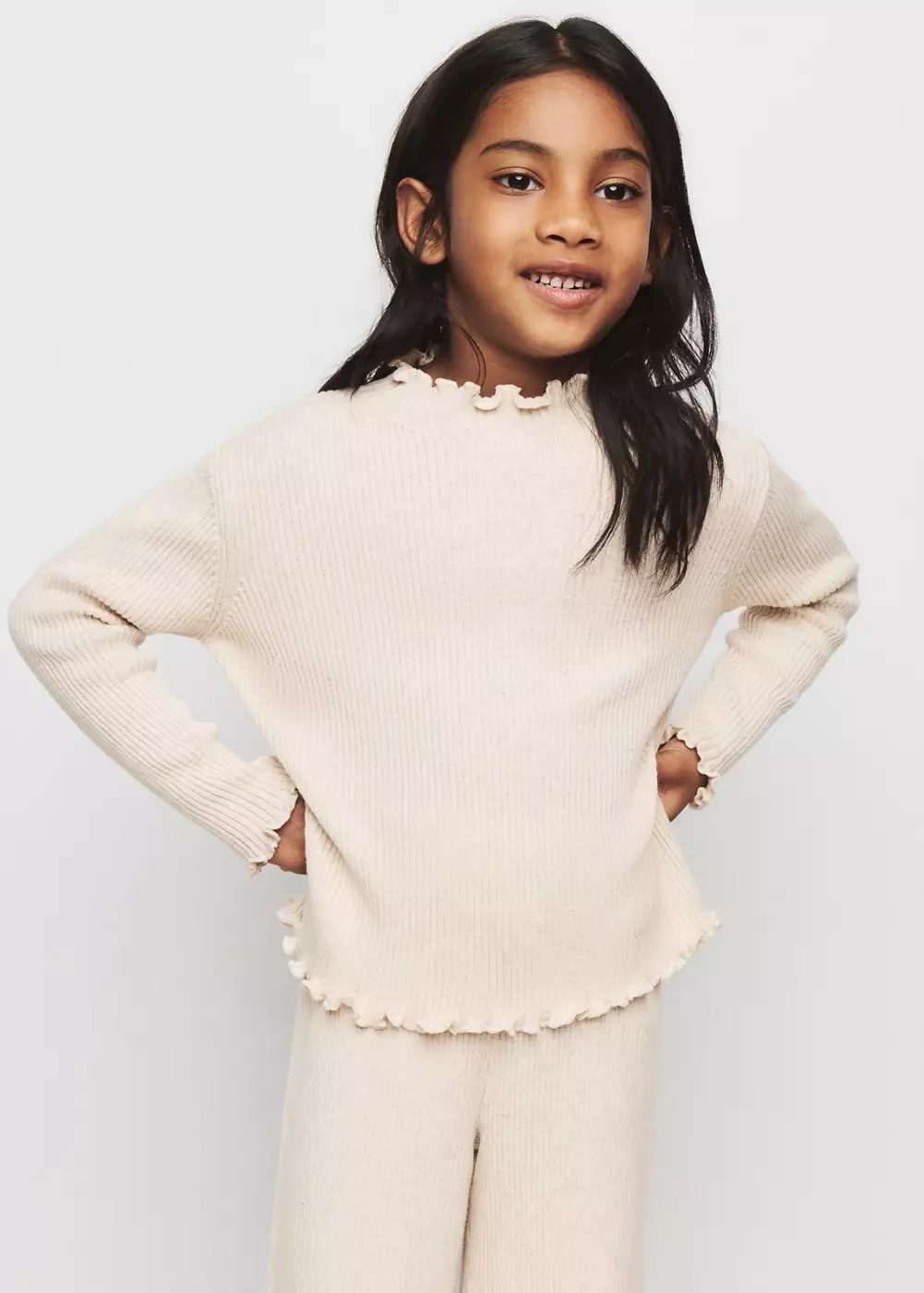 Pull-over coton côtelé, MANGO BABY