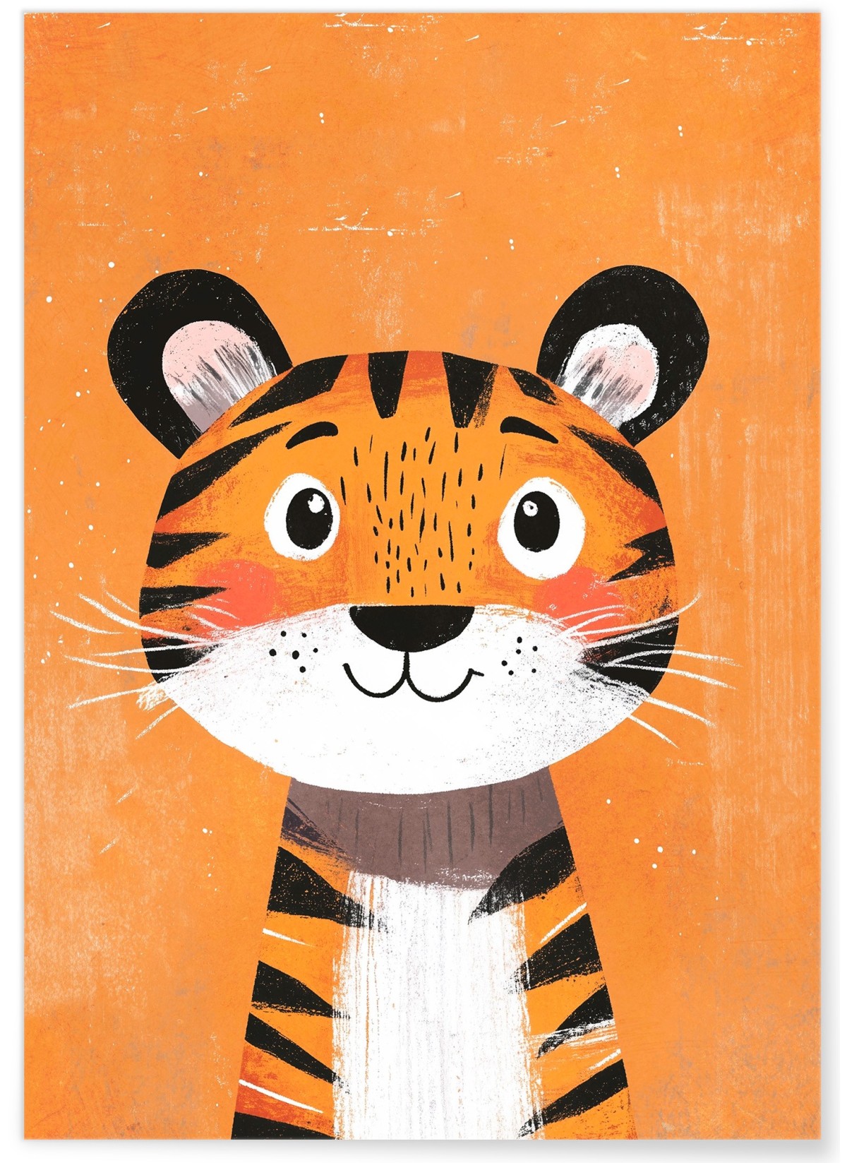 Affiche Bébé tigre, L'AFFICHERIE