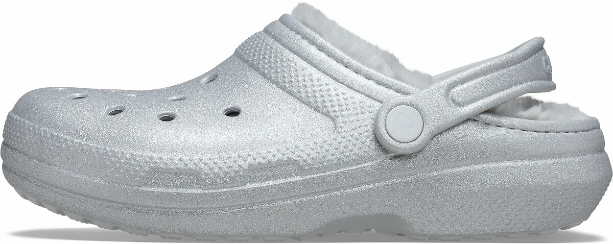 Crocs Zuecos Classic Fuzz Glitter — photo 3