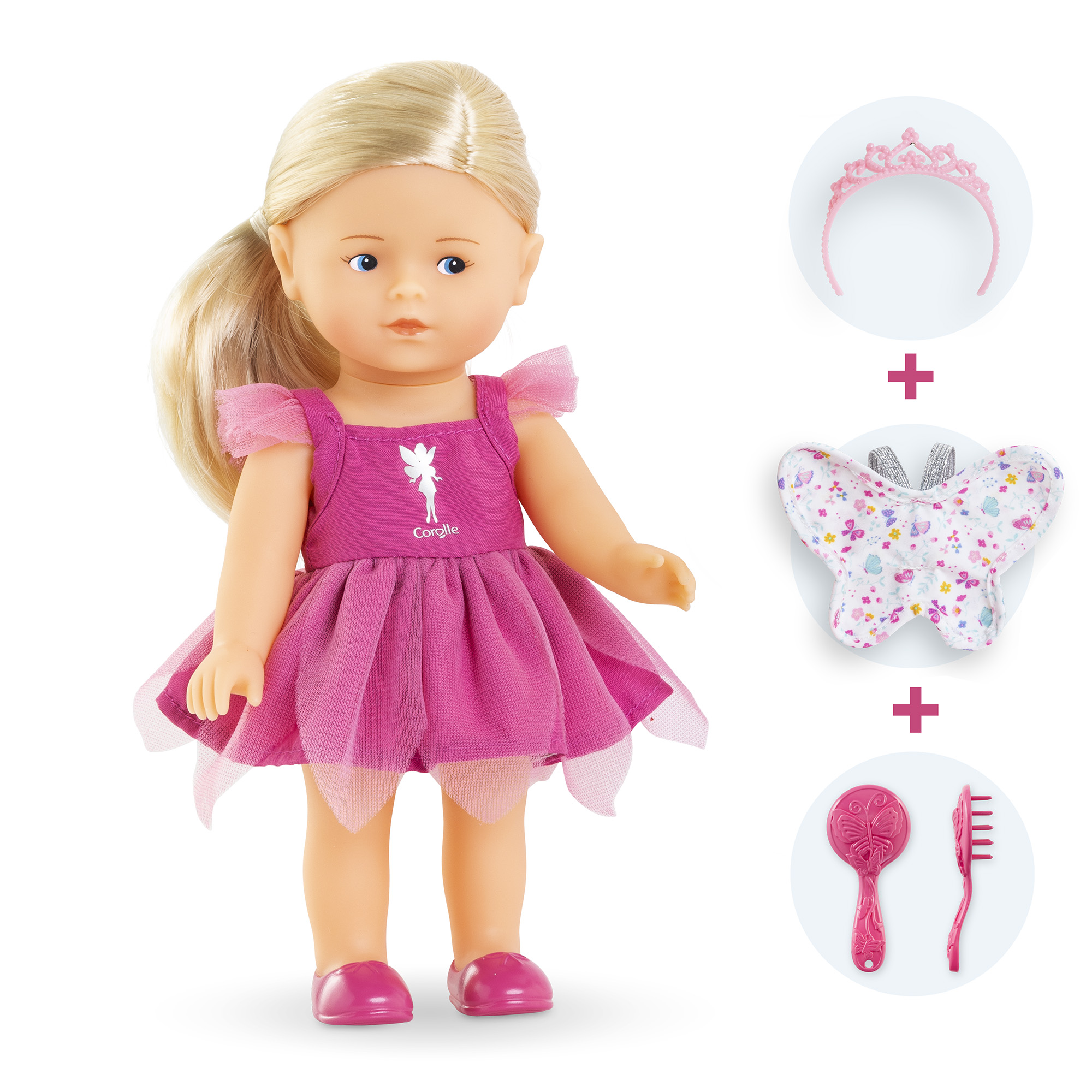 Coffret Poupée Mini Corolline Rosy Fée, COROLLE