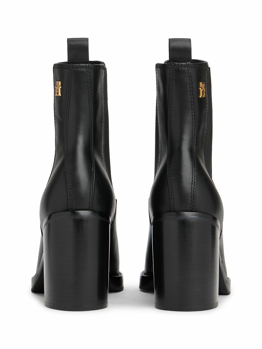 Tommy Hilfiger Botines de piel con puntera cuadrada — foto 6
