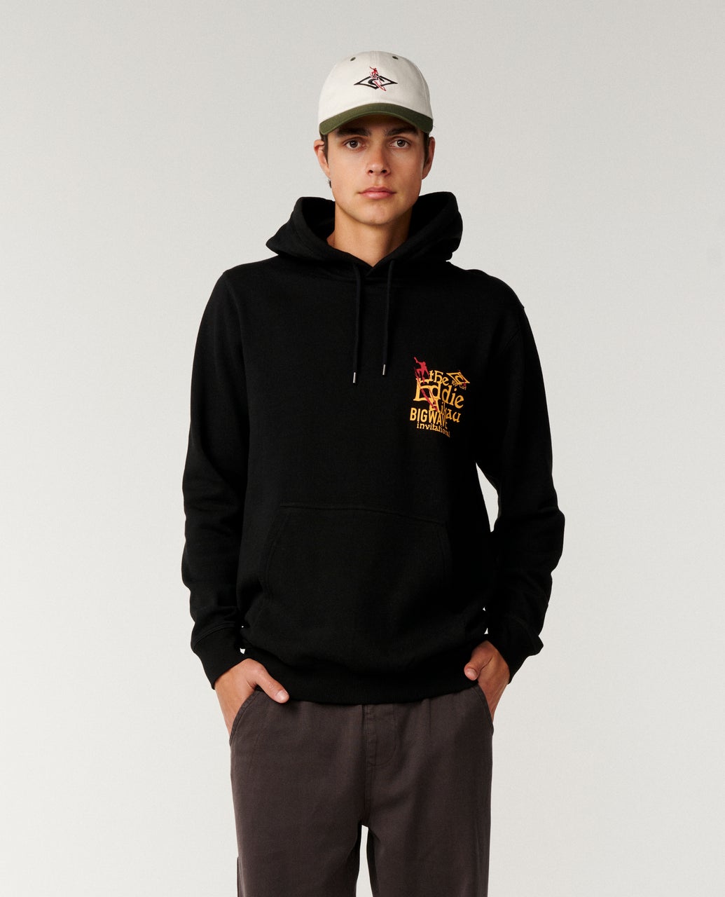 Sweat à capuche EDDIE WOULD GO Poster, RIP CURL