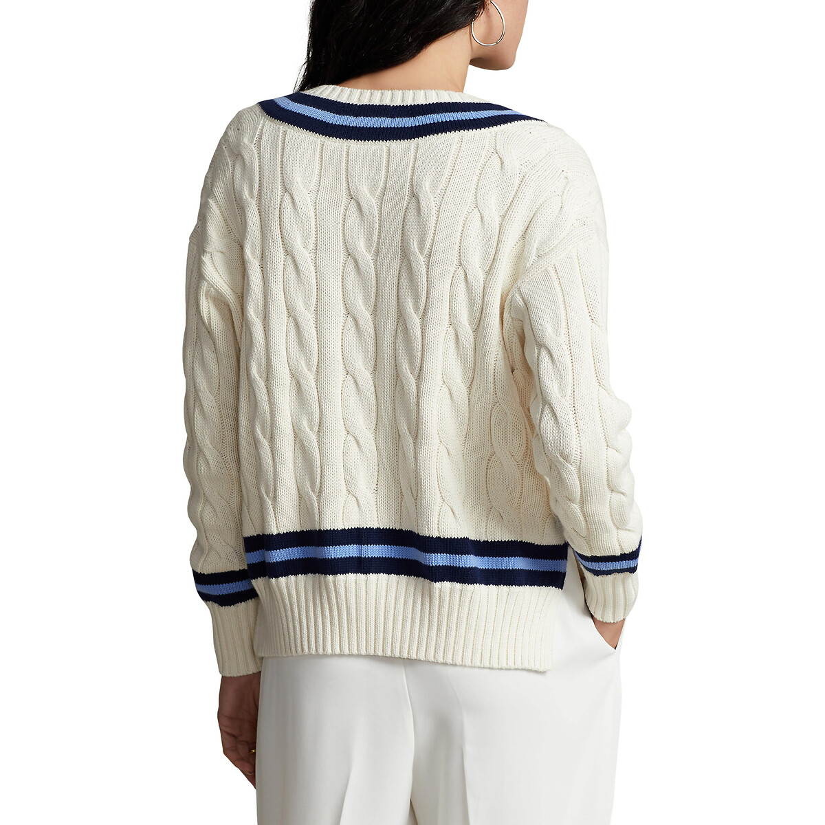 Cable-Knit Cricket Jumper for Women, Ralph Lauren® CH