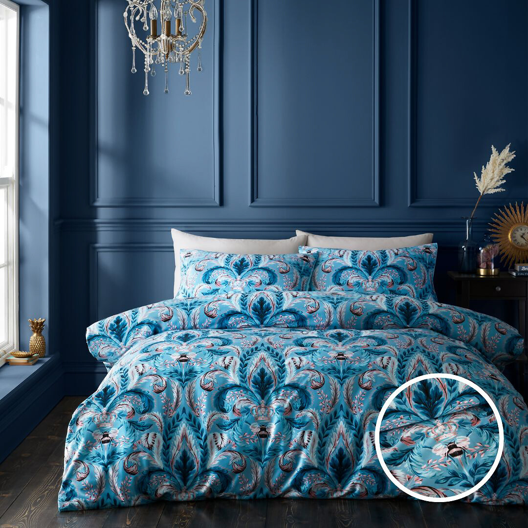 Damask bedding sale