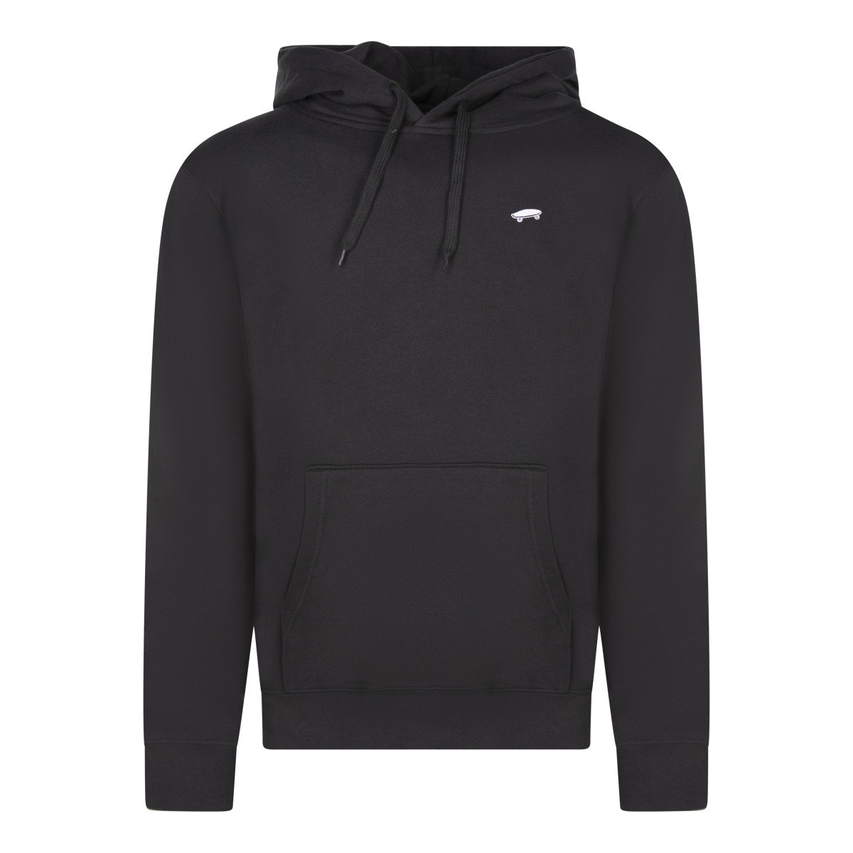 Sweat coton col à capuche droit, VANS