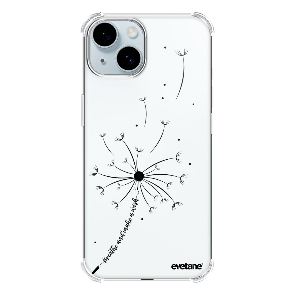 Coque souple renforcée iPhone 15, EVETANE