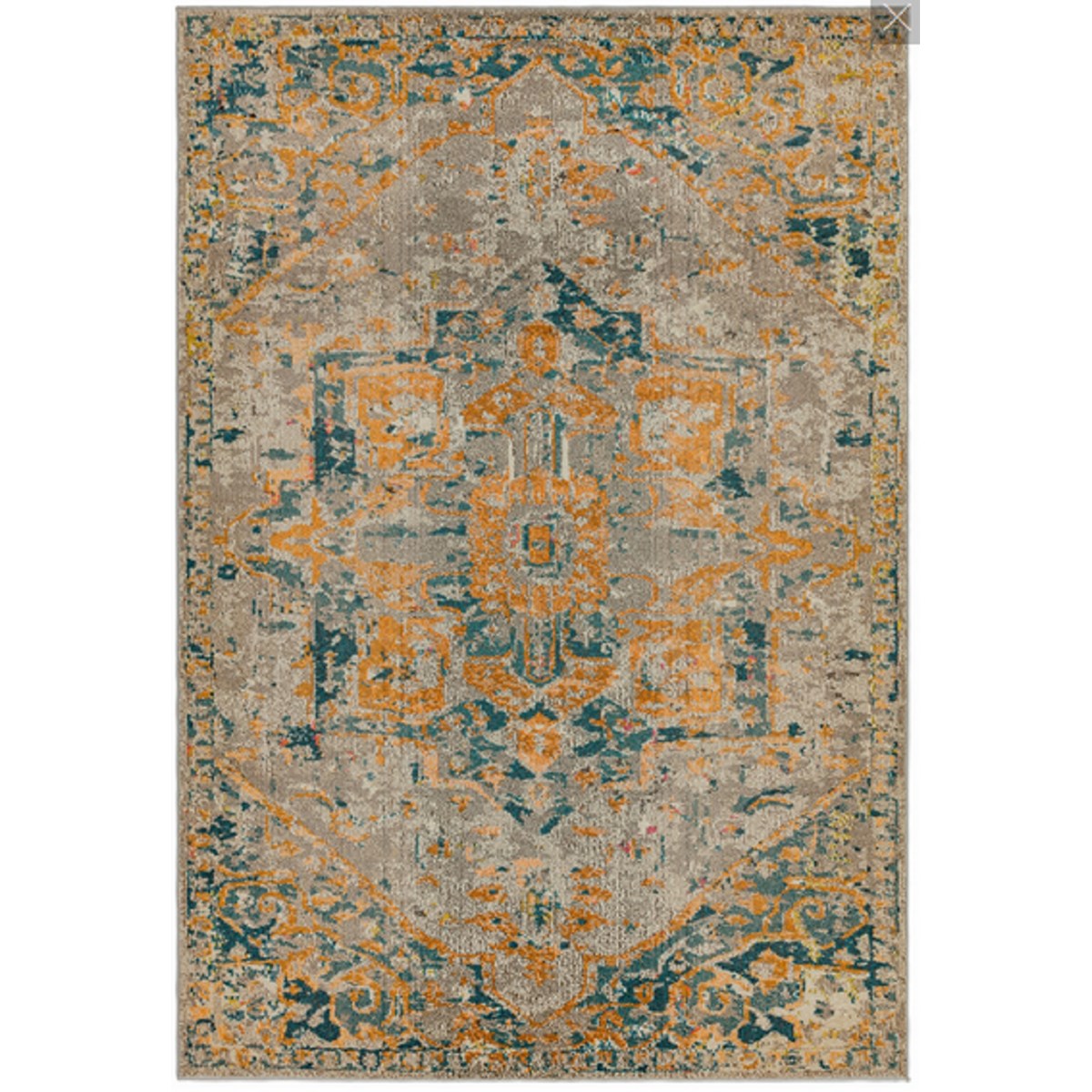 Tapis salon et chambre moderne tissé plat ARABESQUE, NOVATREND