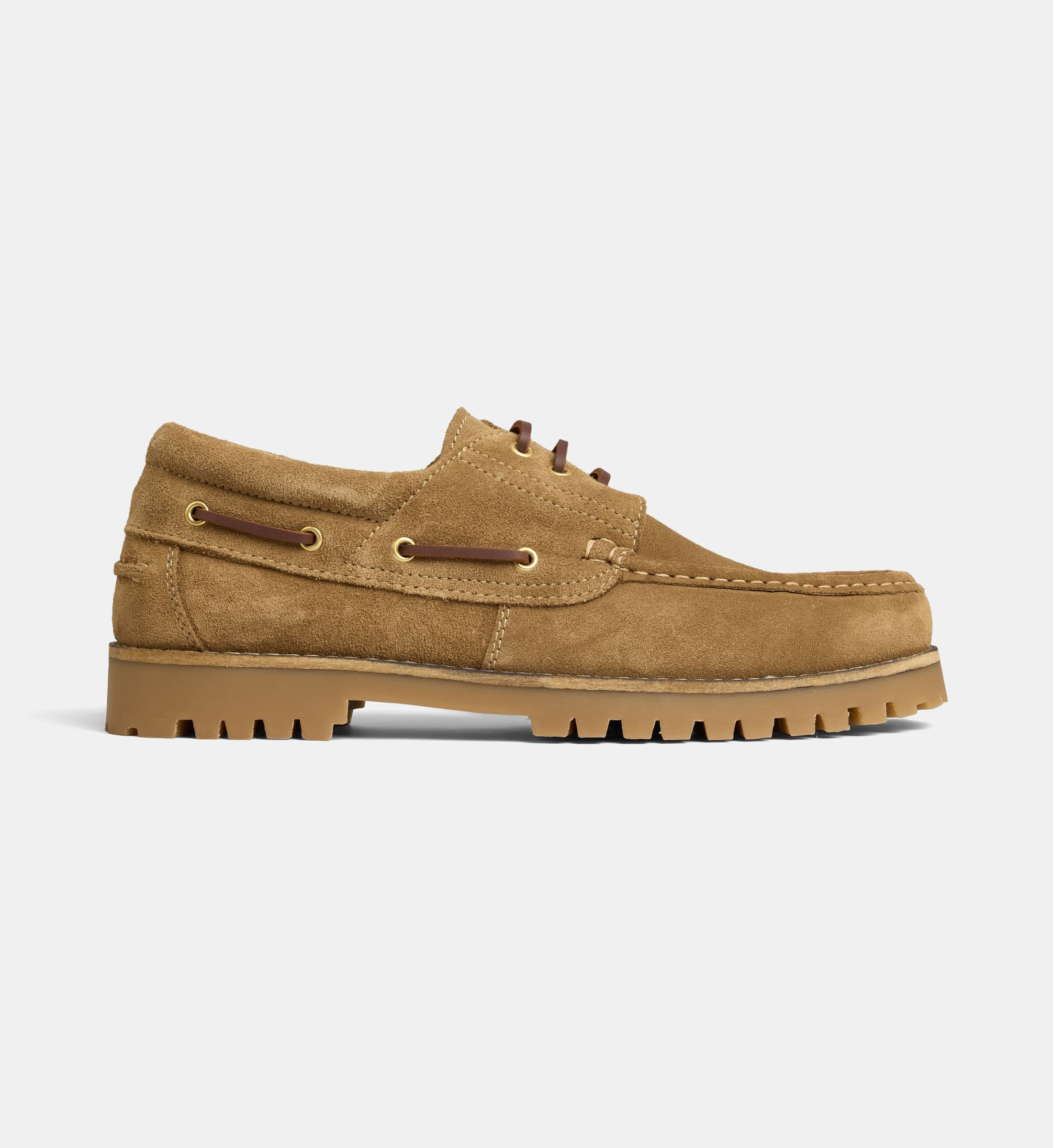 Chaussures bateau nino cuir, COMPTOIR GL