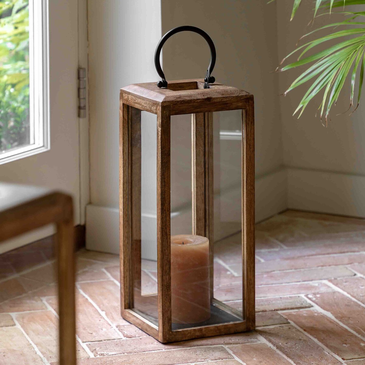 Large Atrani Wooden Lantern, ÉDITÉ