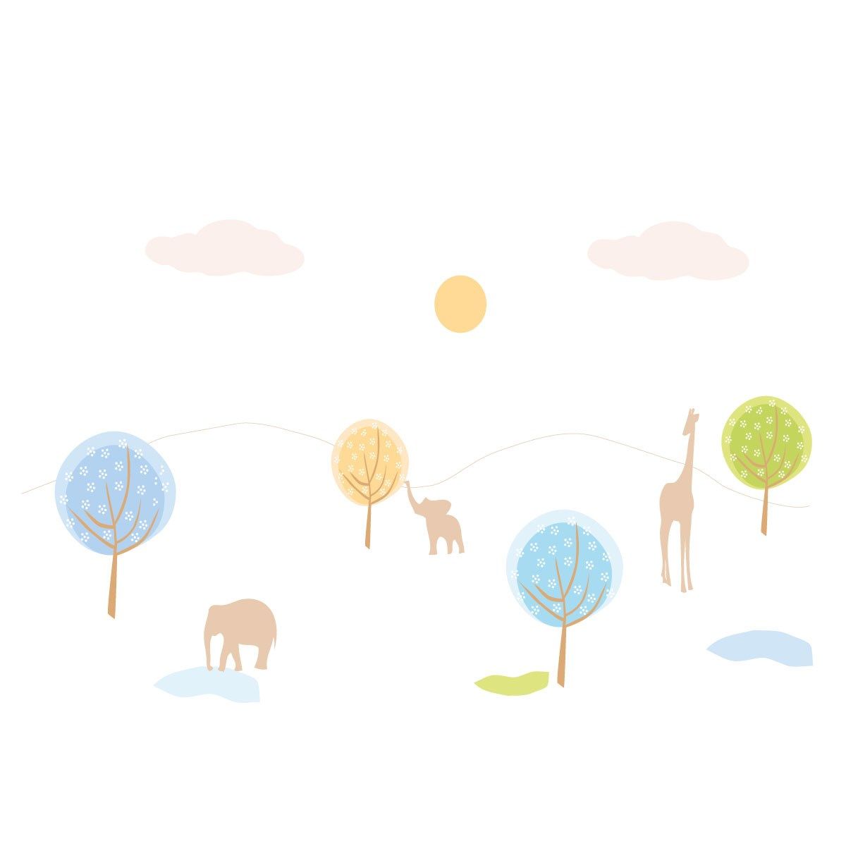 Stickers Savane Chambre Bebe La Redoute Stickers Savane Chambre Bebe La Redoute