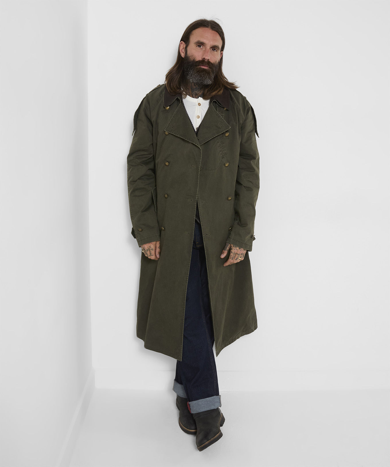 Magnifique Imperméable Style Militaire, JOE BROWNS