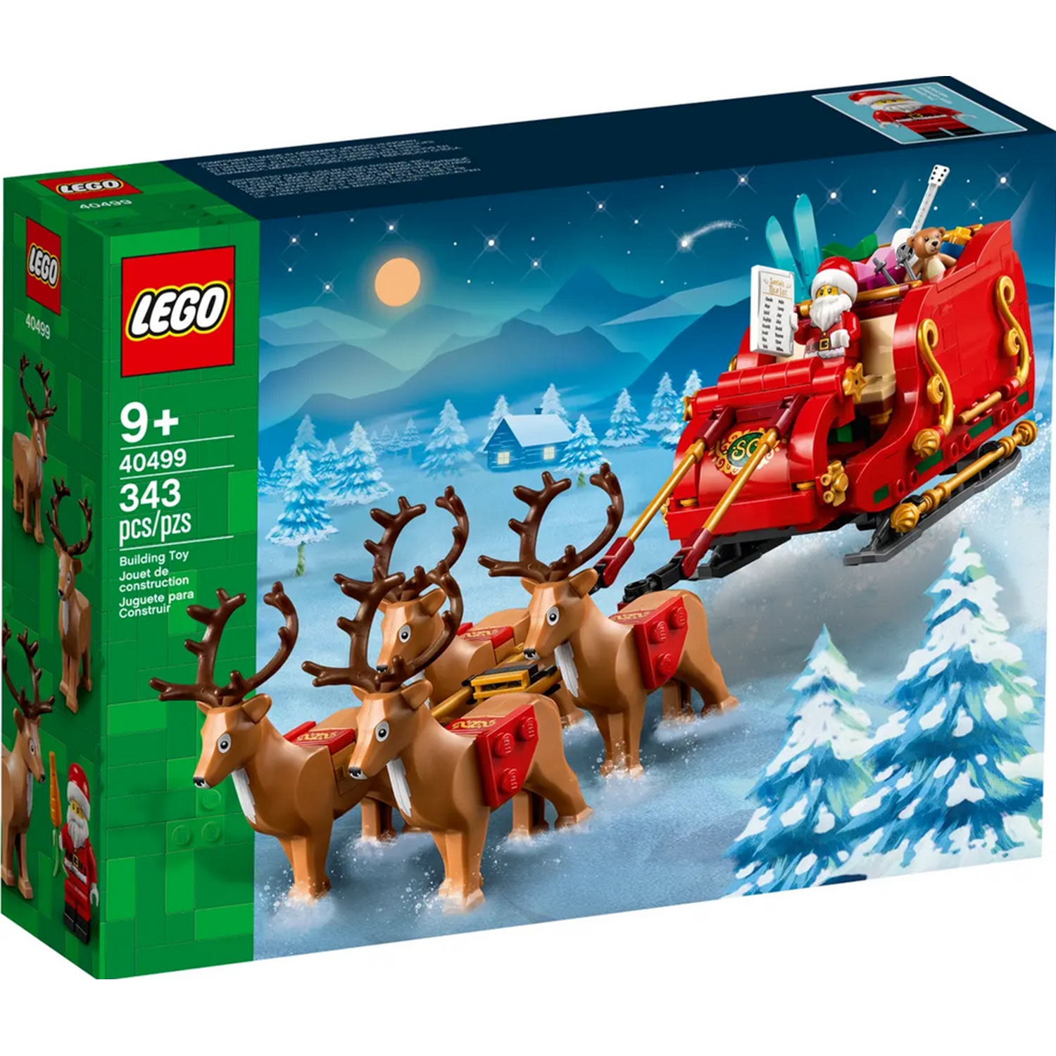 Le traîneau du Père Noël, LEGO