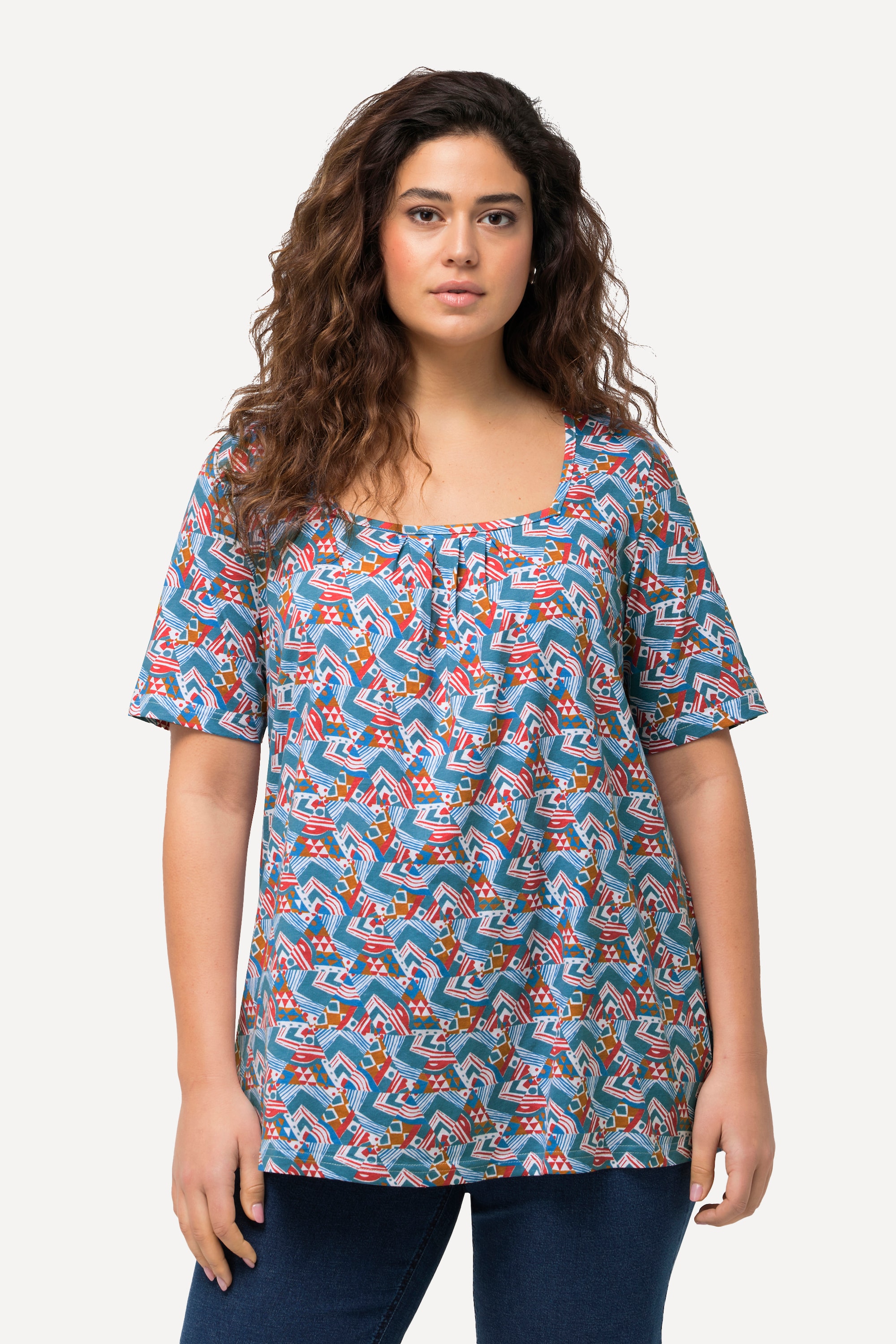 T-shirt à jolis plis creux, ULLA POPKEN