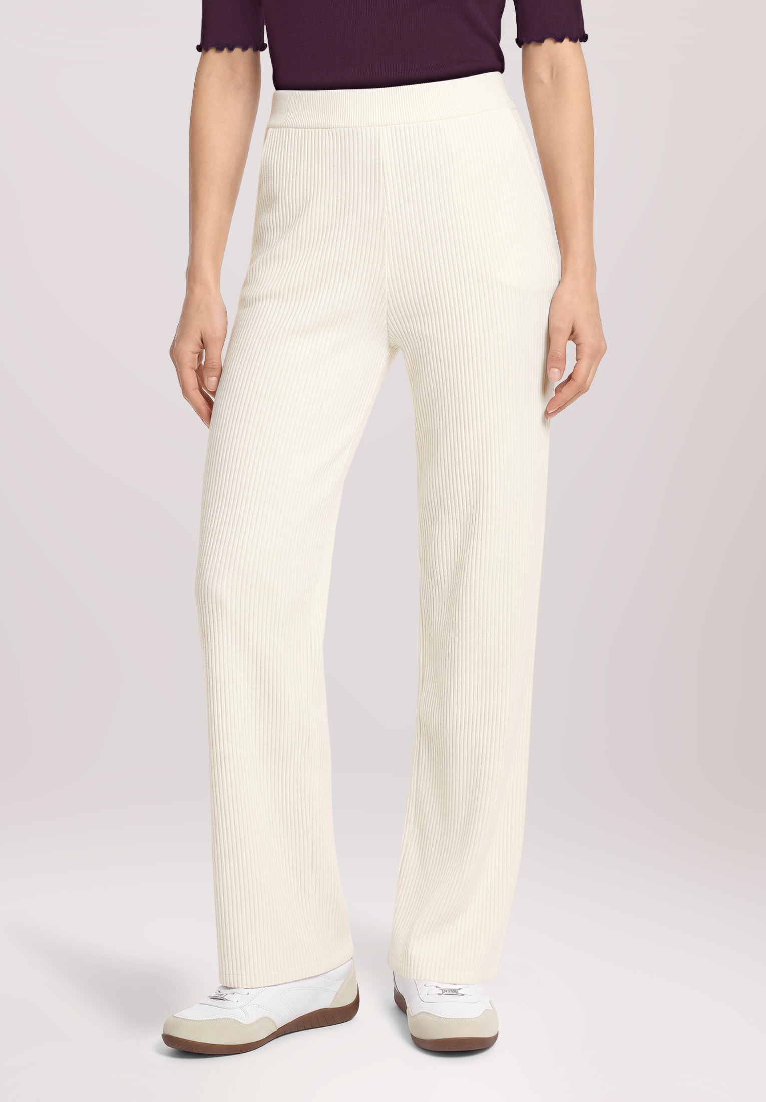 Pantalon palazzo à élastique, CARTOON