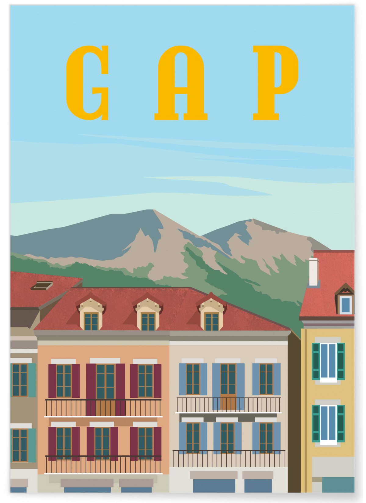Affiche ville Gap, L'AFFICHERIE
