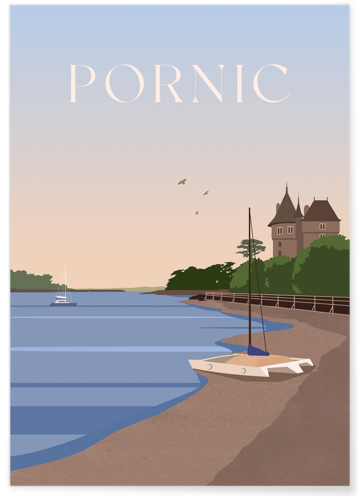 Affiche ville Pornic, L'AFFICHERIE