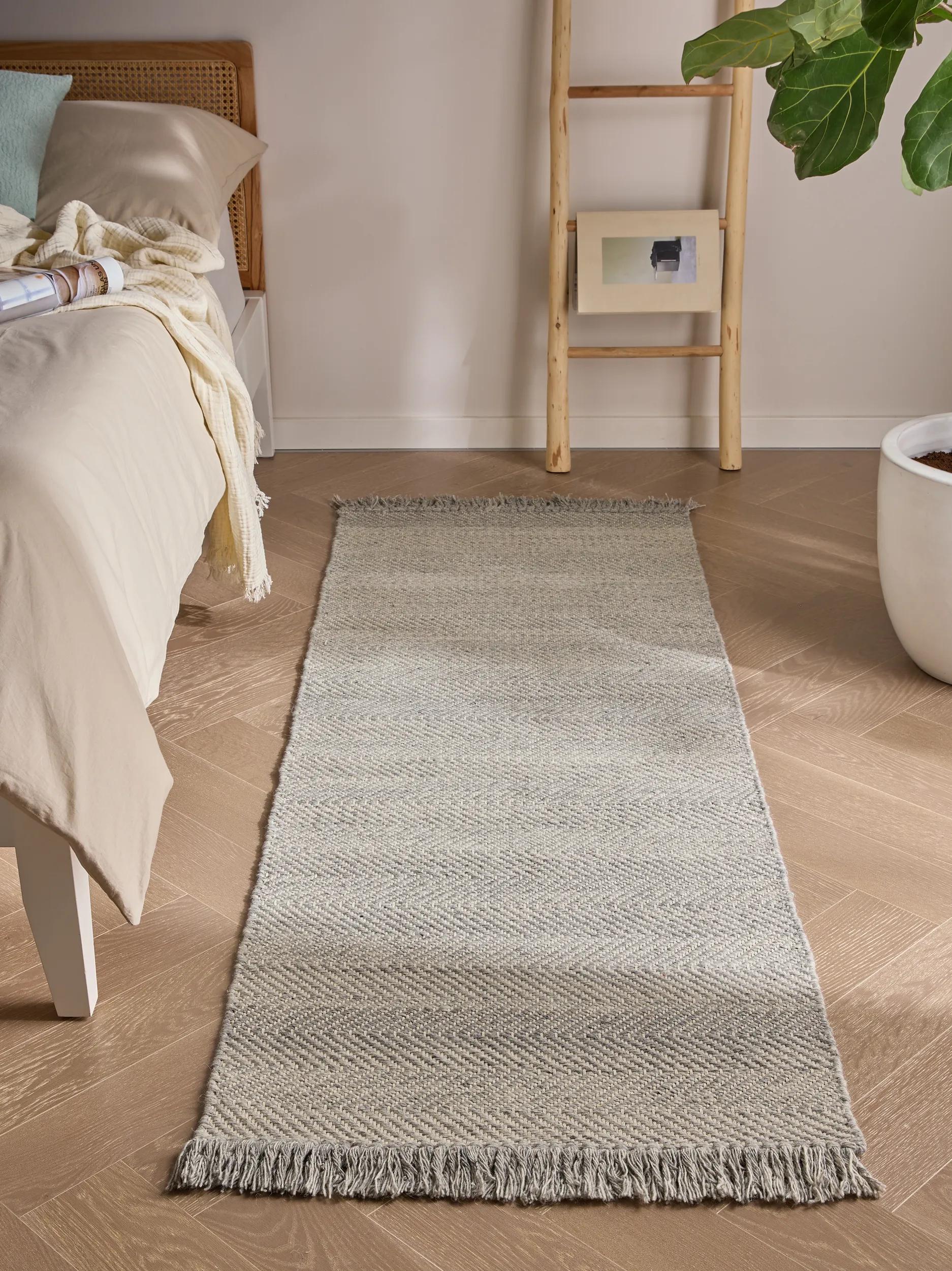 Tapis de couloir en laine tissé main LARS, BENUTA