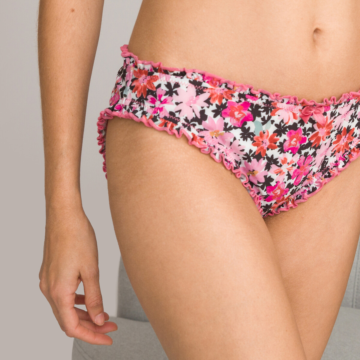 Floral print knickers, floral print, La Redoute Collections