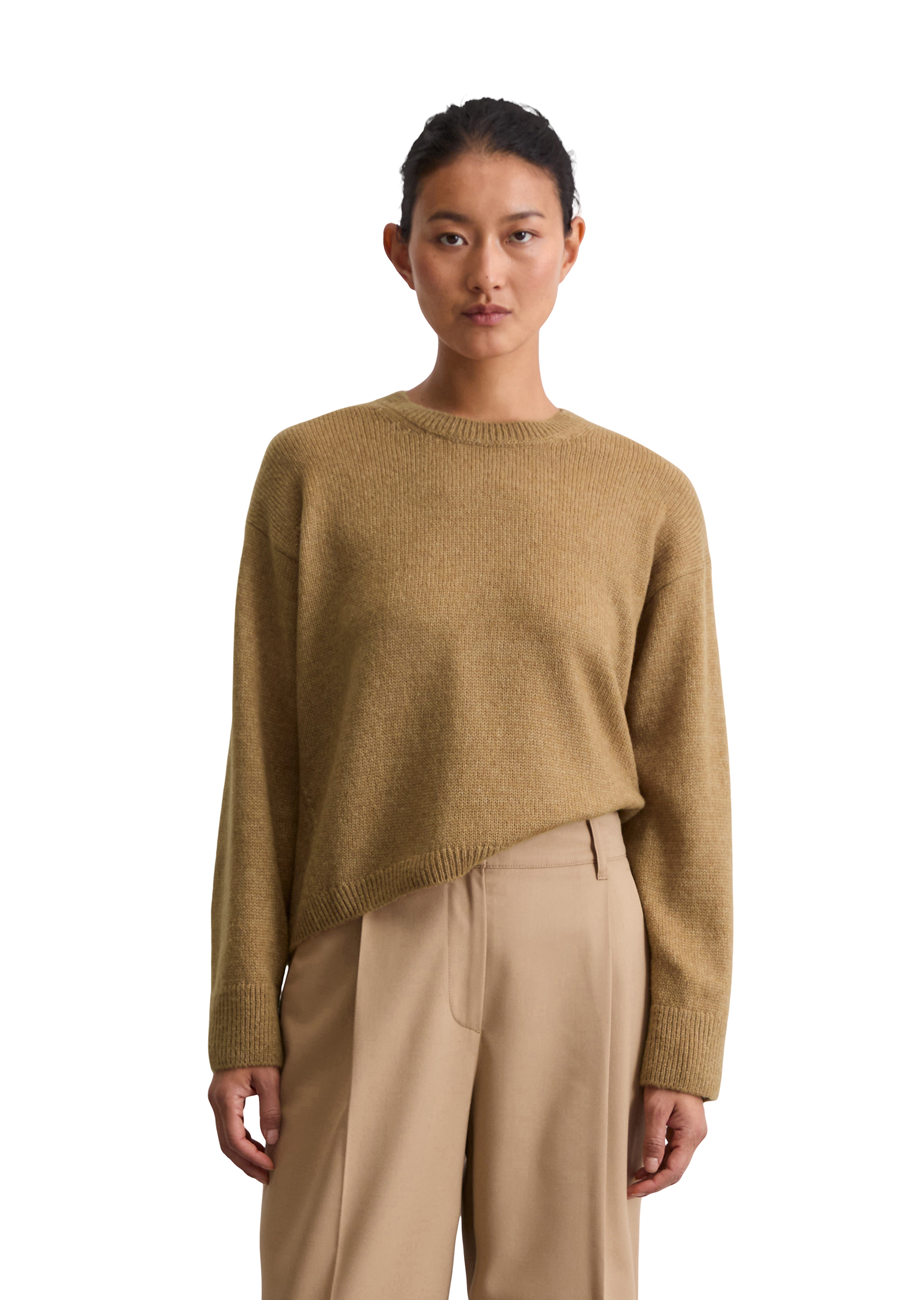 Pull en maille loose en doux mélange de laine vierge, MARC O'POLO