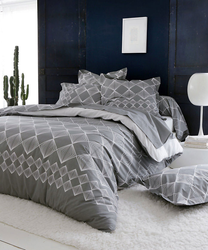 Parure Housse de Couette FOREVER GRIS, TRADILINGE