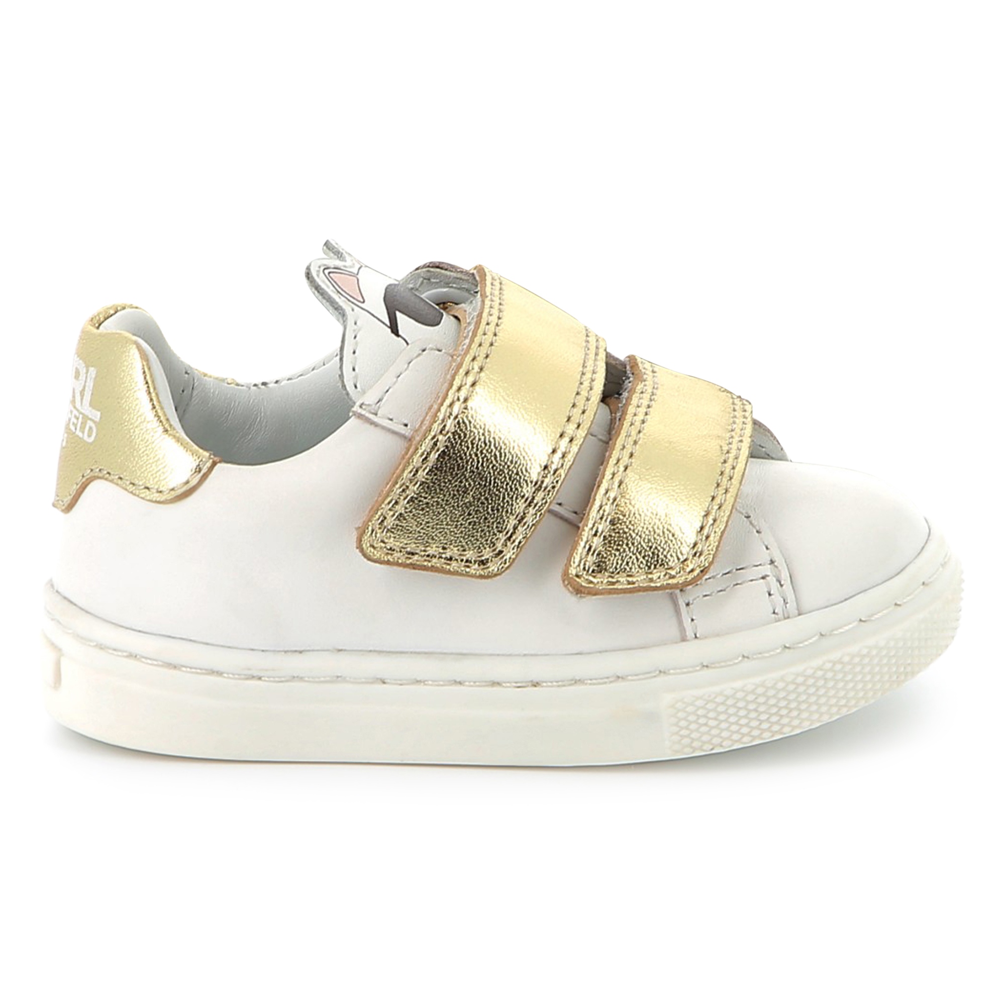 Baskets en cuir, KARL LAGERFELD KIDS