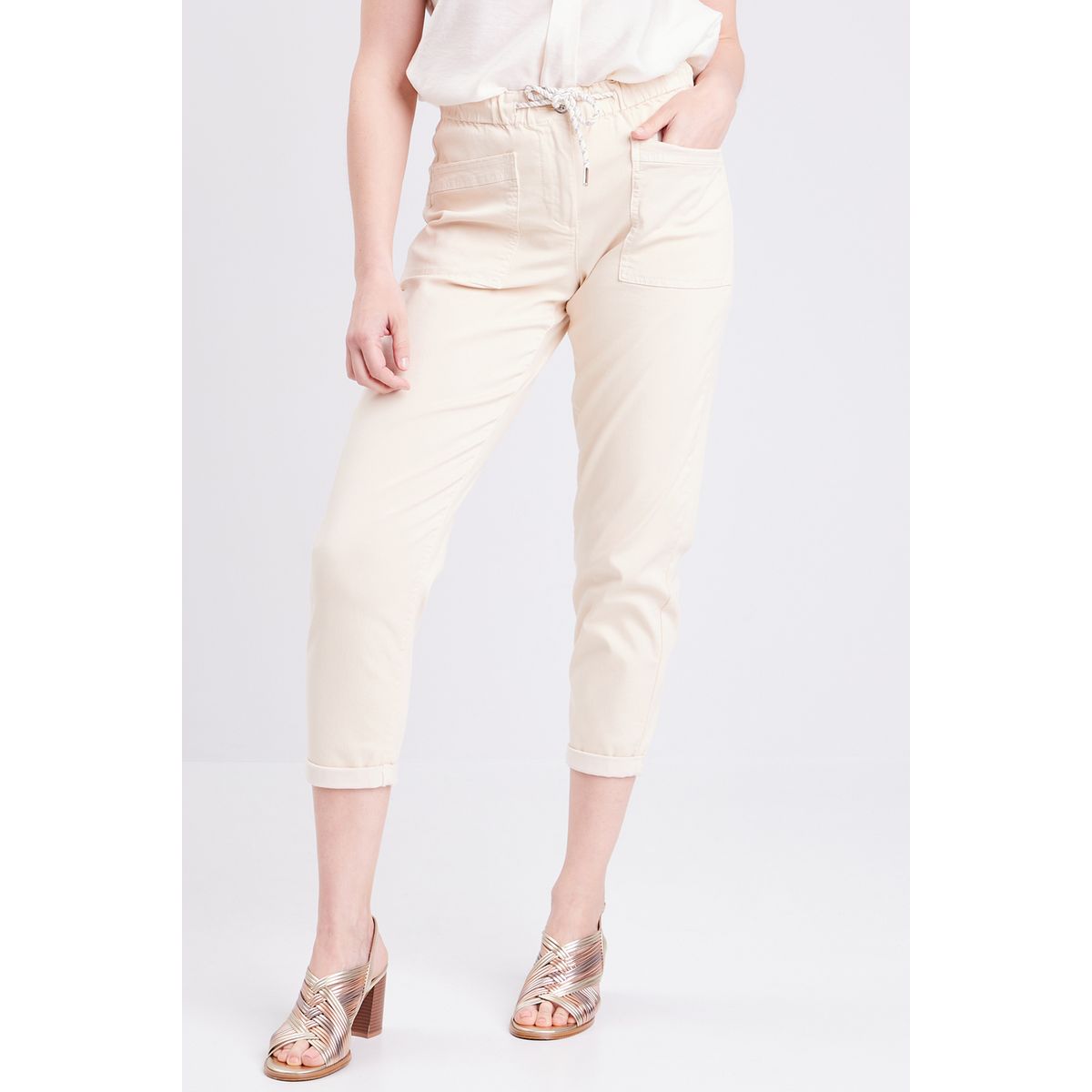 Pantalon sans cheap fermeture eclair femme